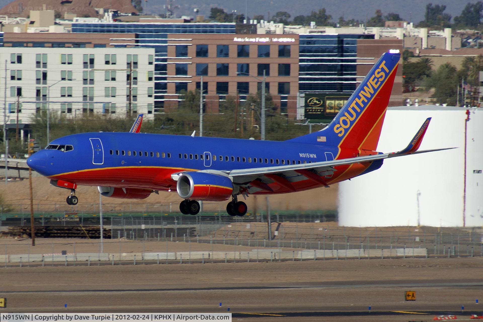 N915WN, 2008 Boeing 737-7H4 C/N 36888, No comment.