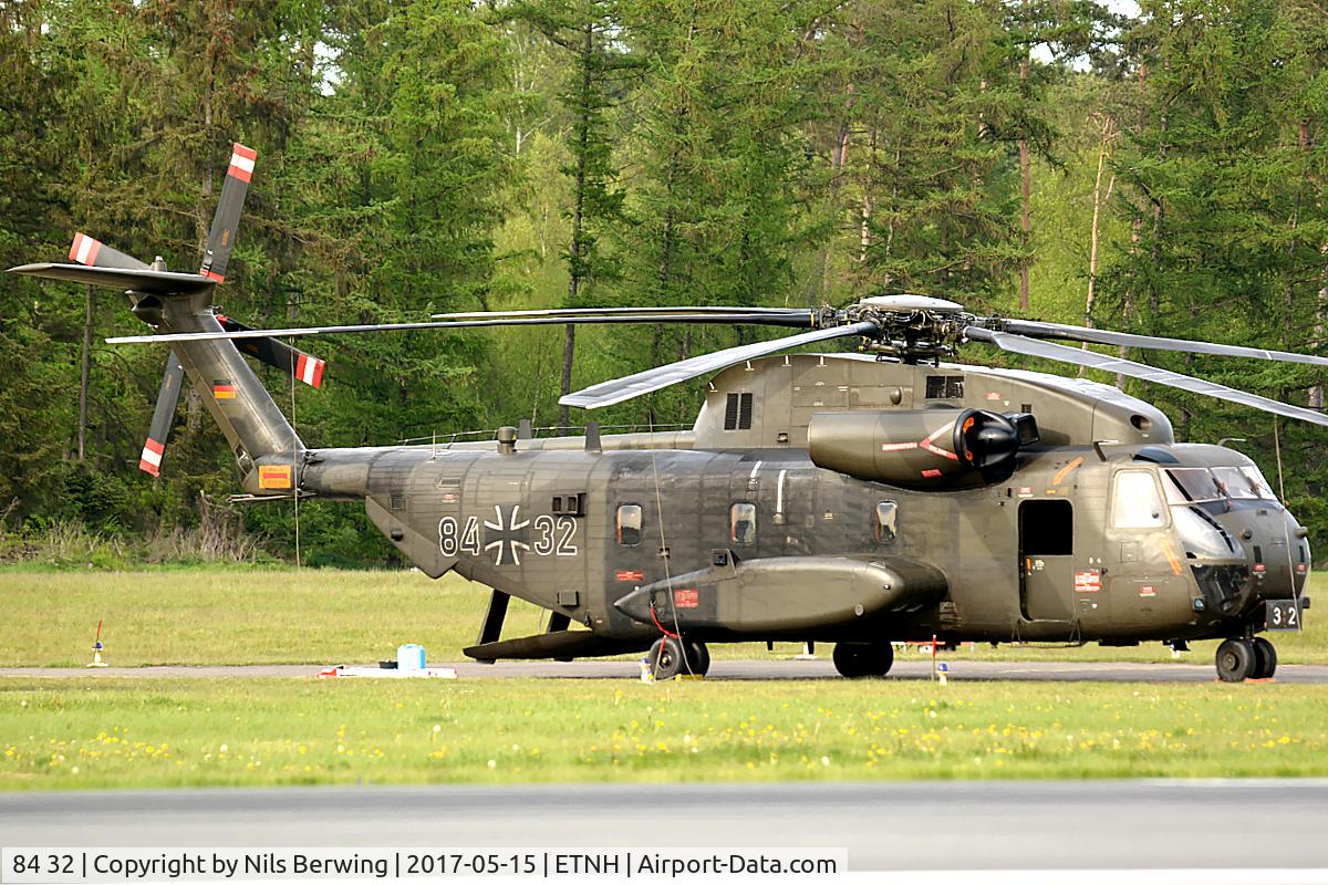 84 32, Sikorsky (VFW-Fokker) CH-53GS C/N V65-030, 84+32 at ETNH