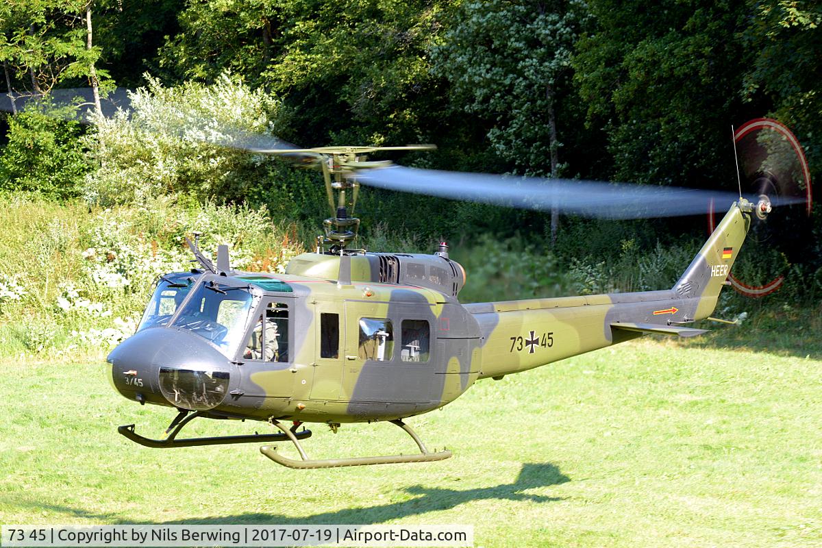 73 45, Bell (Dornier) UH-1D Iroquois (205) C/N 8465, 73 45