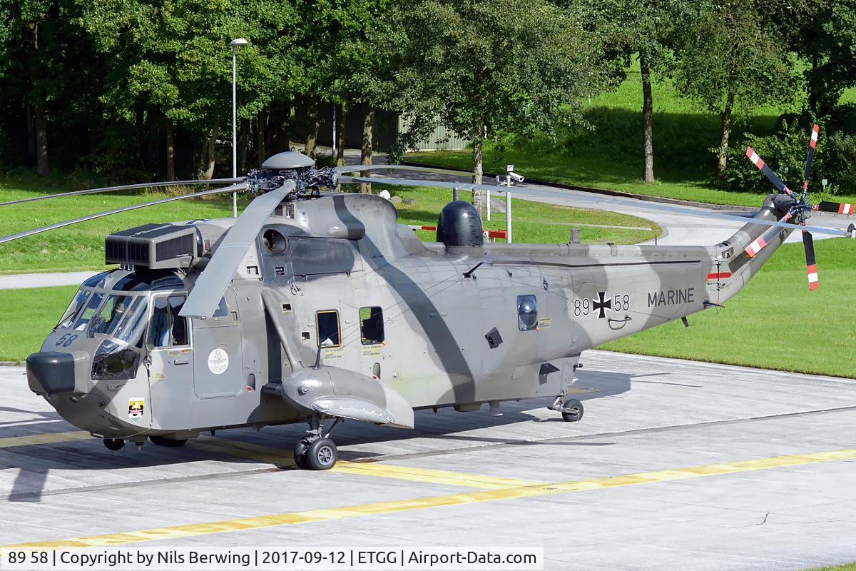 89 58, Westland Sea King Mk.41 C/N WA762/89, 89+58 at ETGG