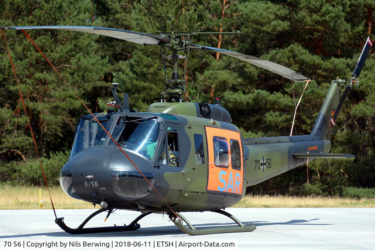 70 56, Bell (Dornier) UH-1D Iroquois (205) C/N 8116, 70+56 at ETSH