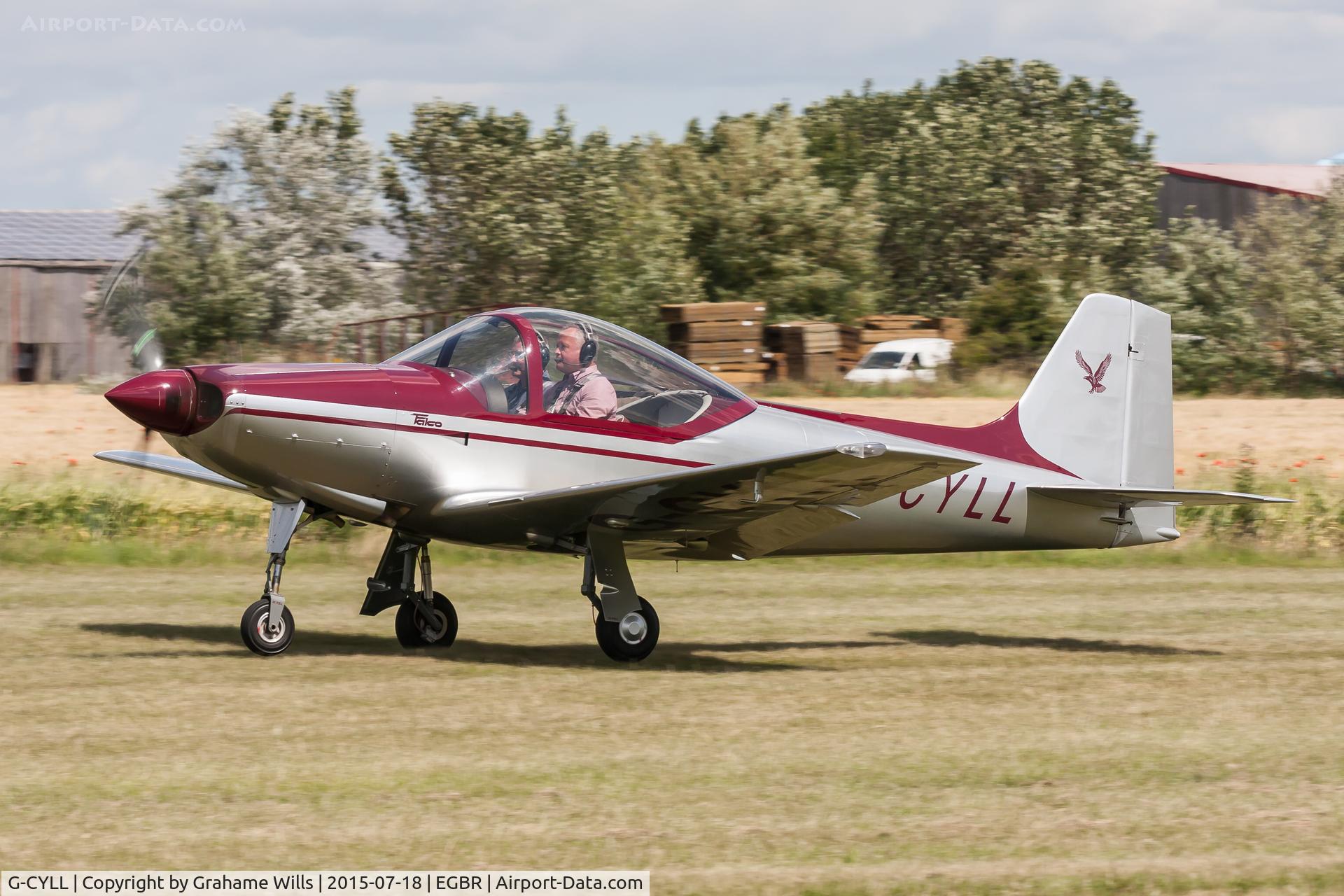 G-CYLL, 2006 Sequoia F-8L C/N PFA 100-14572, Sequoia F8L Falco G-CYLL Breighton 18/7/15
