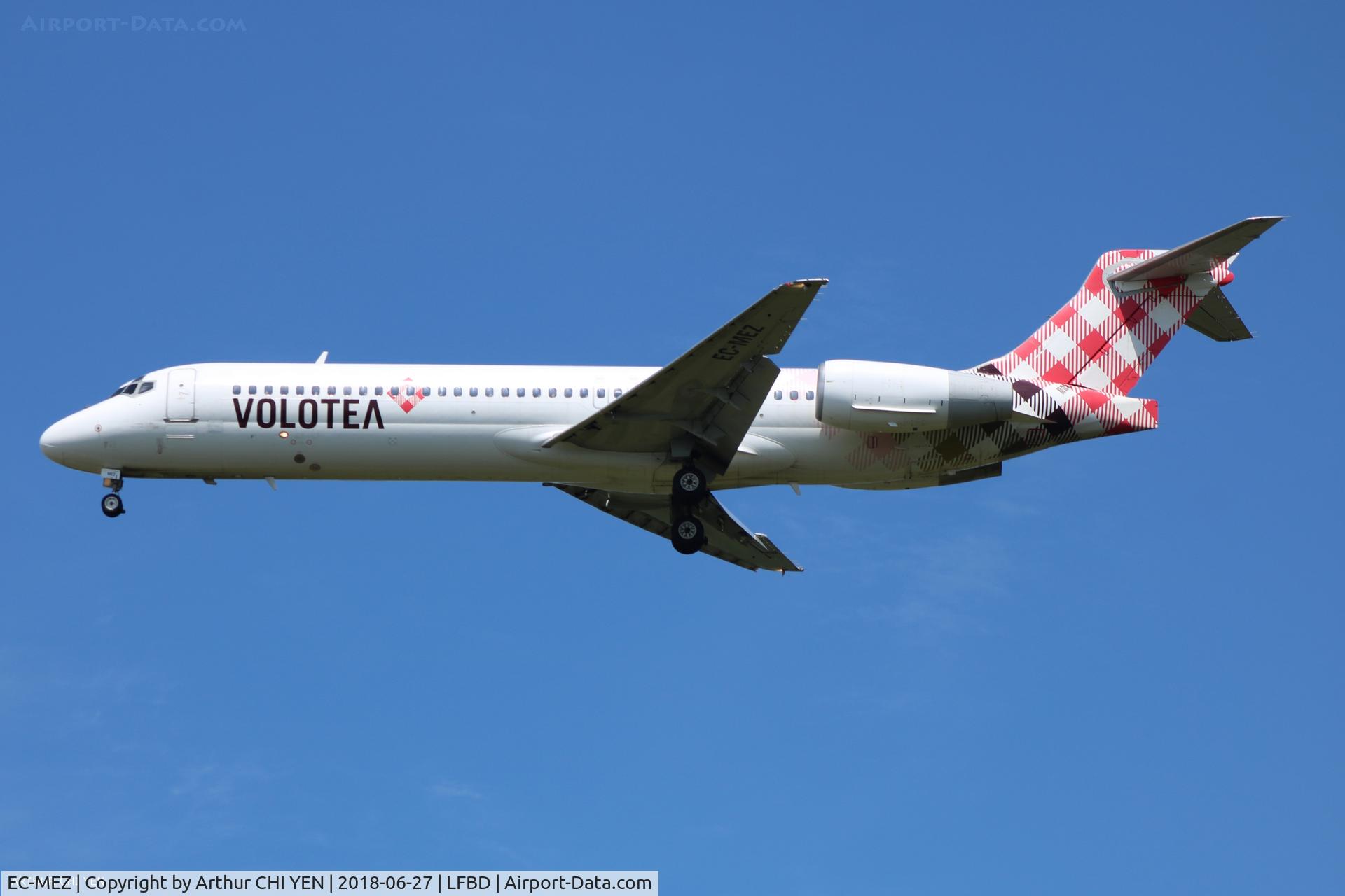 EC-MEZ, 2000 Boeing 717-2CM C/N 55059, From Dubrovnik.