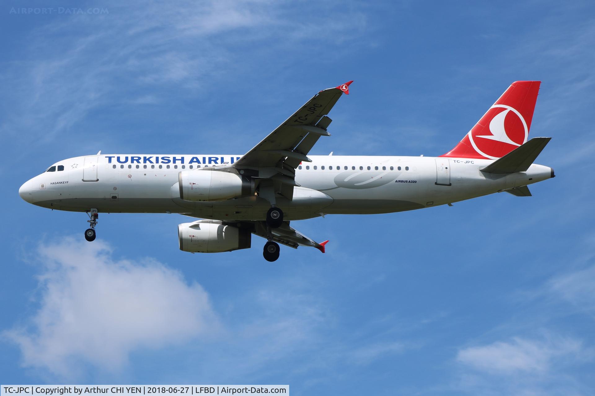 TC-JPC, 2006 Airbus A320-232 C/N 2928, From Istanbul.