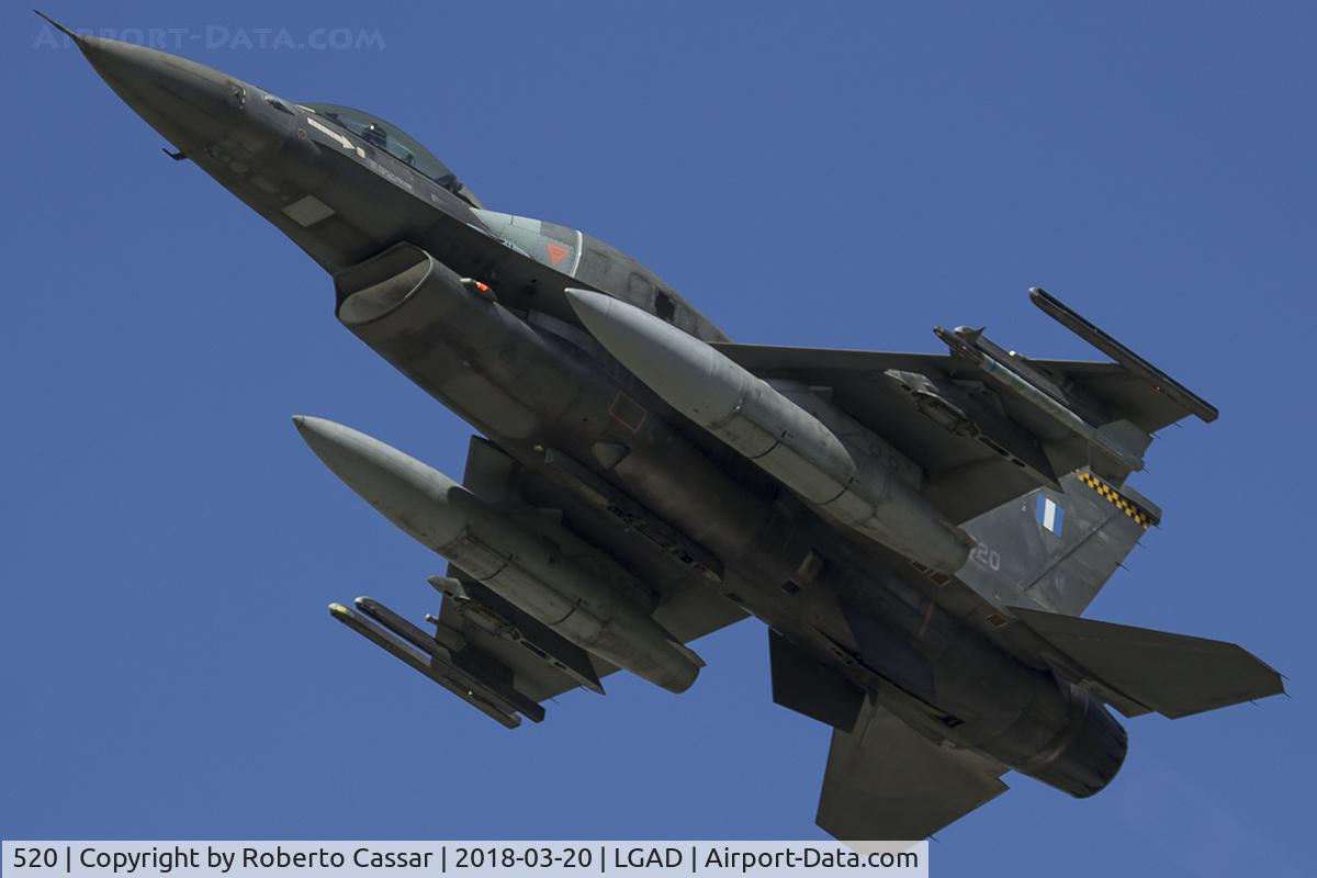 520, Lockheed Martin F-16C Block 52 C/N XK-21, Iniochos 2018