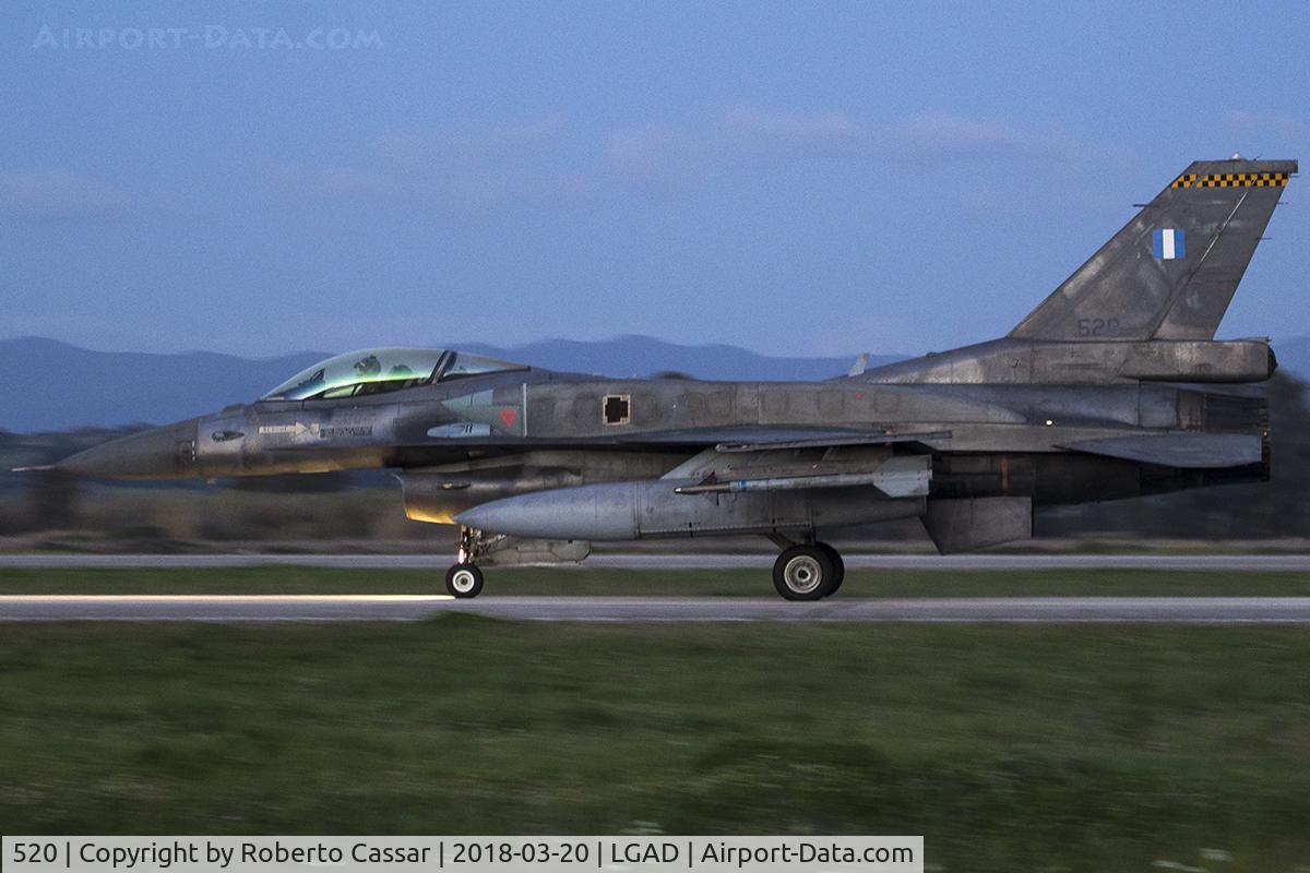 520, Lockheed Martin F-16C Block 52 C/N XK-21, Iniochos 2018