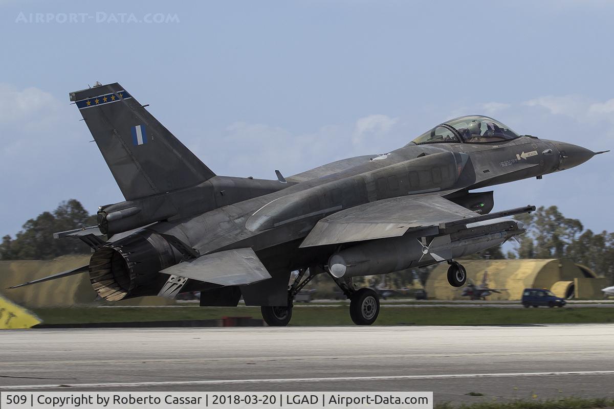 509, Lockheed Martin F-16C Block 52 C/N XK-10, Iniochos 2018