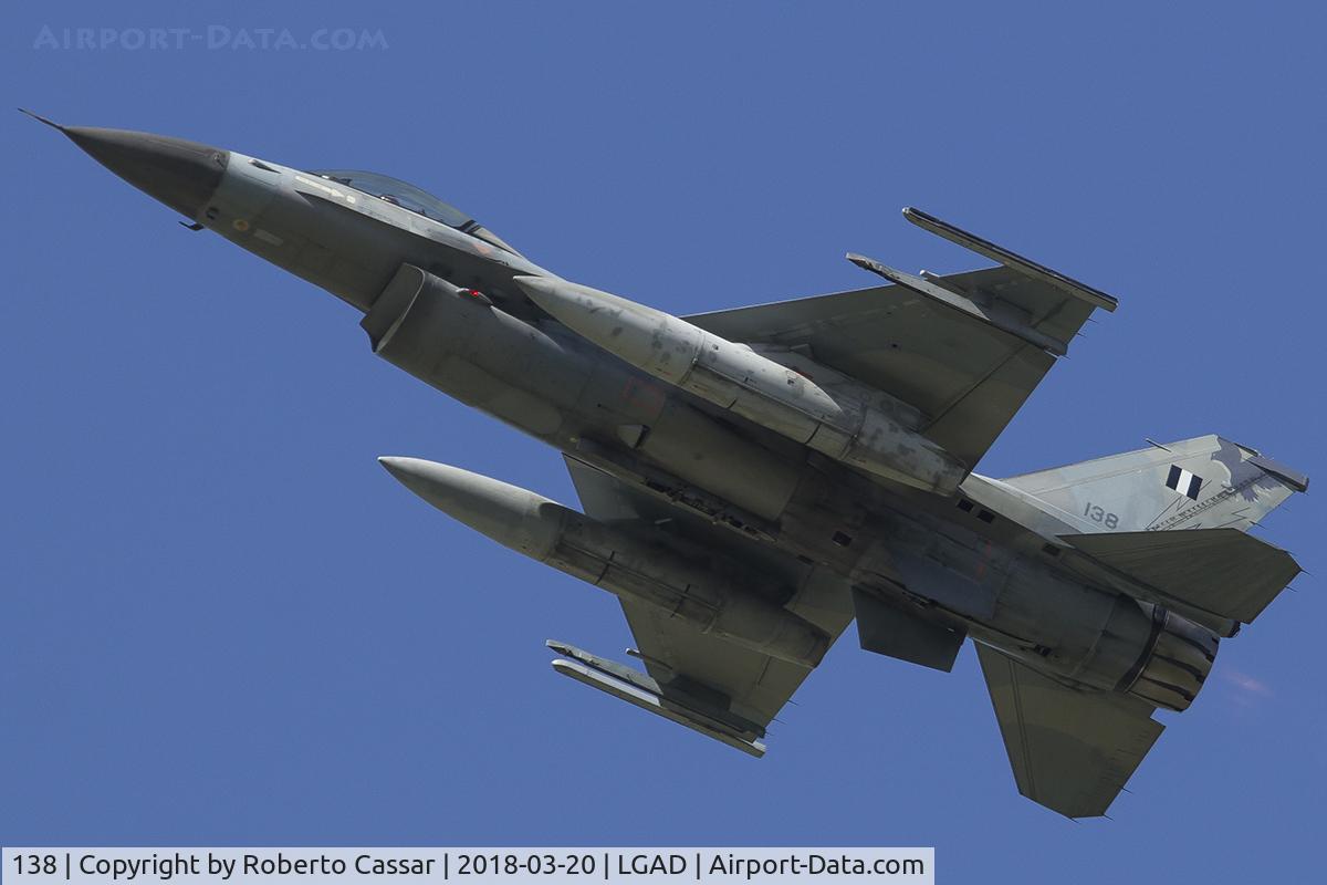 138, General Dynamics F-16C Fighting Falcon C/N 2Y-29, Iniochos 2018