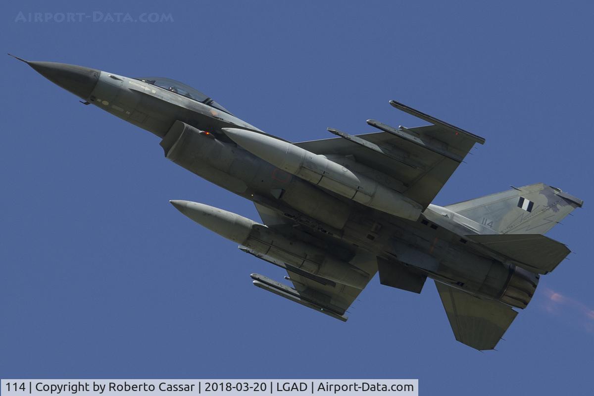 114, Lockheed Martin F-16C Block 30J C/N 2Y-5, Iniochos 2018