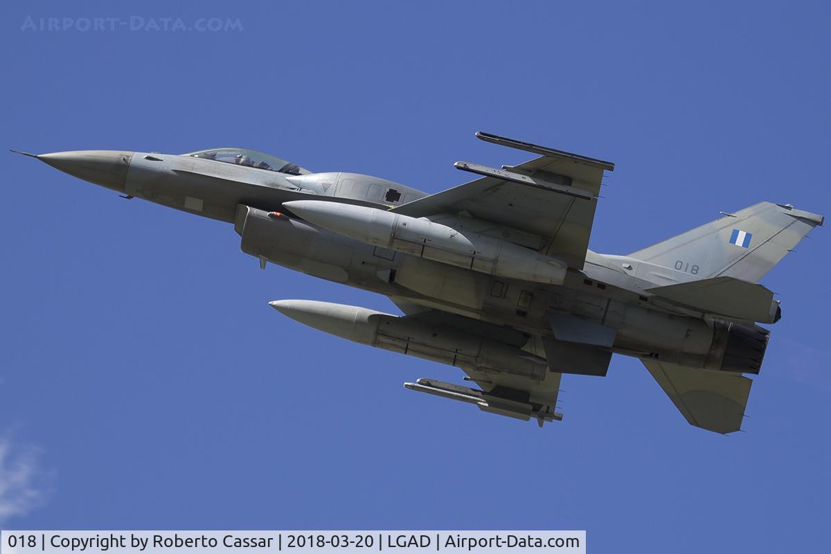018, Lockheed Martin F-16C Block 52 C/N WJ-18, Iniochos 2018