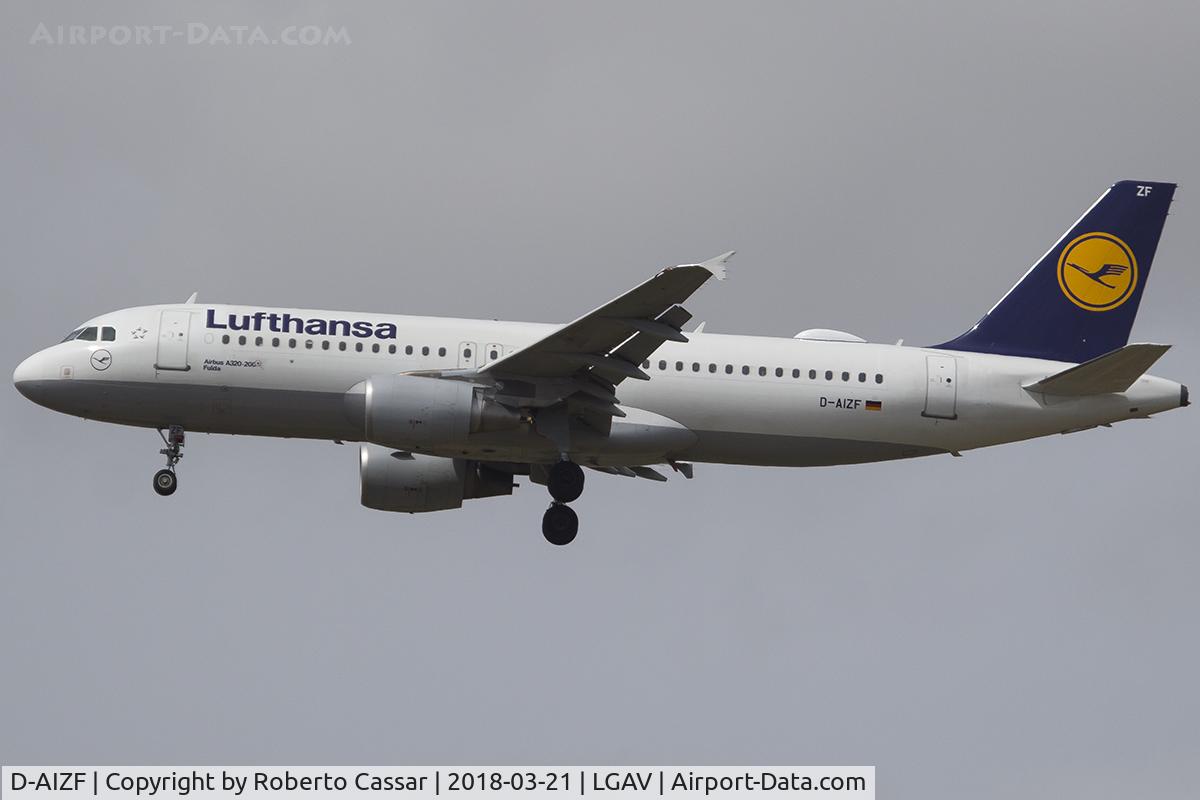 D-AIZF, 2010 Airbus A320-214 C/N 4289, Athens