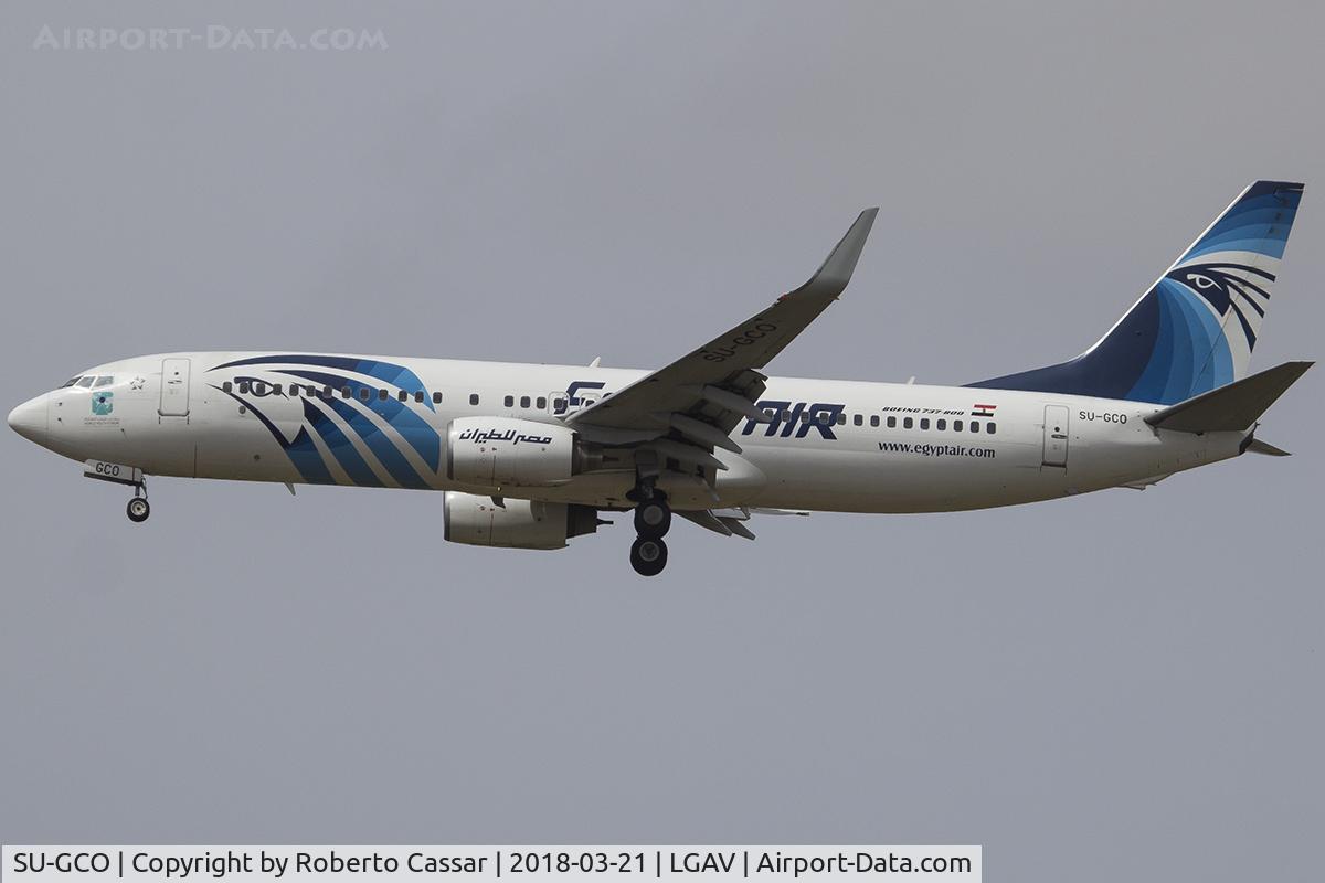 SU-GCO, 2007 Boeing 737-866 C/N 35561, Athens
