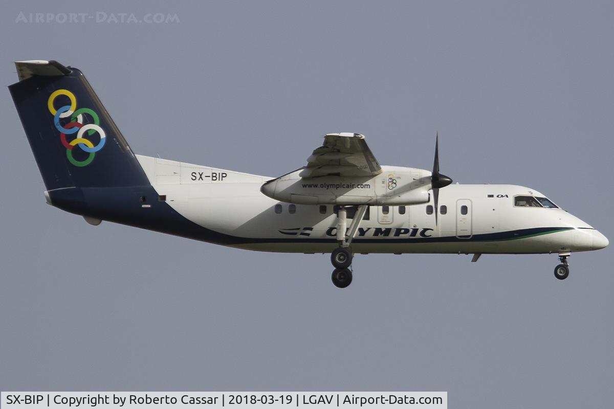 SX-BIP, 1992 De Havilland Canada DHC-8-102 Dash 8 C/N 347, Athens