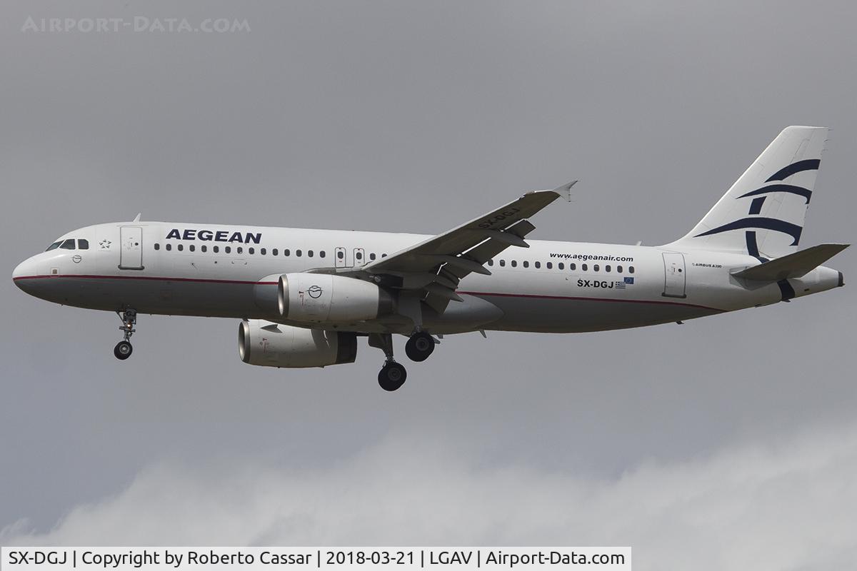 SX-DGJ, 2007 Airbus A320-232 C/N 3316, Athens