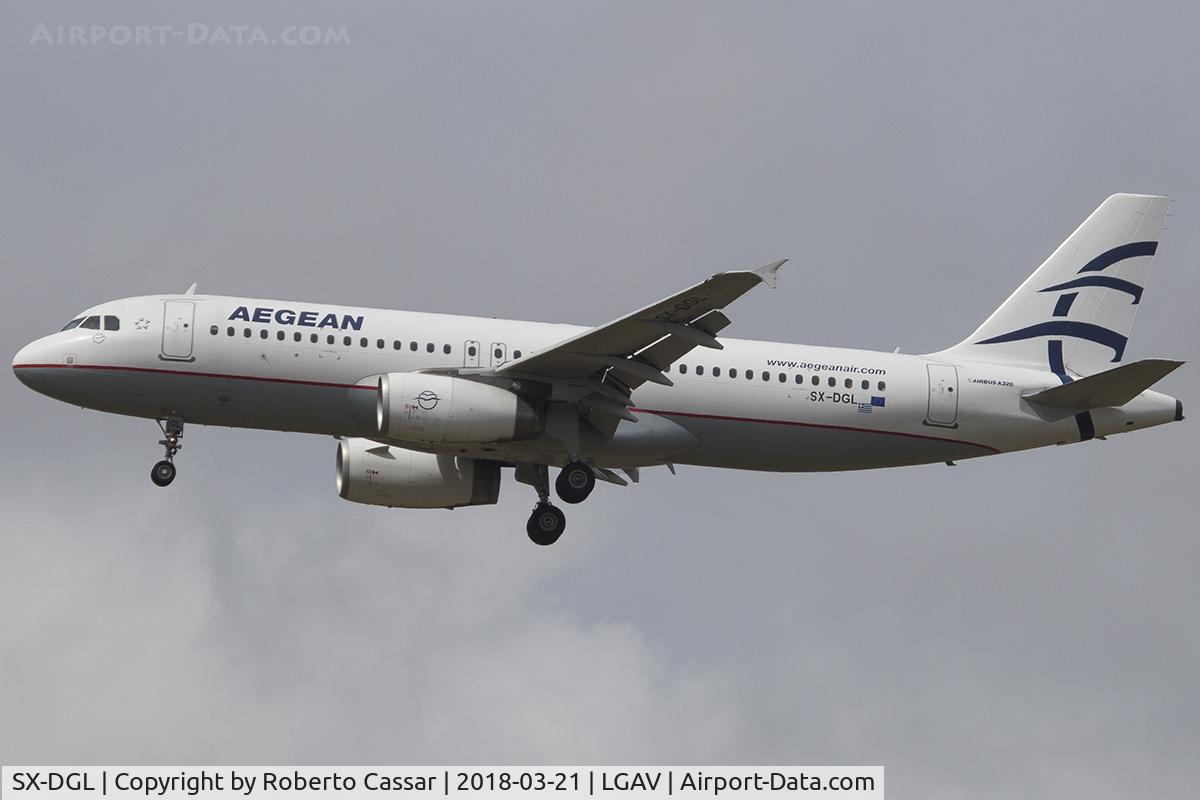 SX-DGL, 2009 Airbus A320-232 C/N 3812, Athens