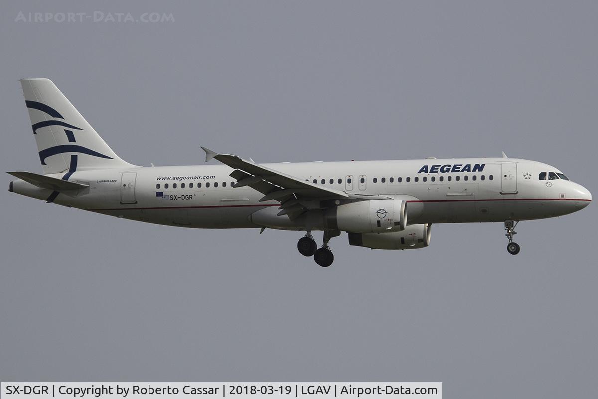 SX-DGR, 2008 Airbus A320-232 C/N 3484, Athens