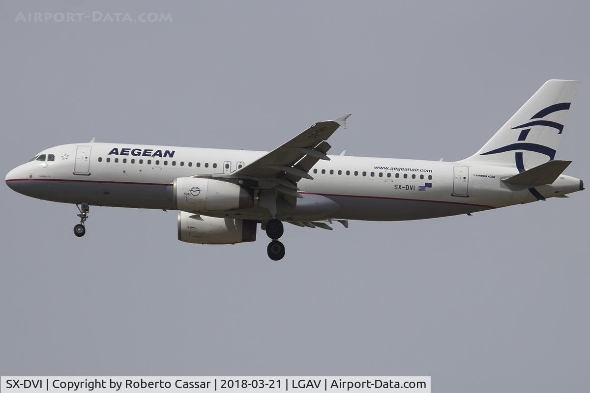 SX-DVI, 2007 Airbus A320-232 C/N 3074, Athens