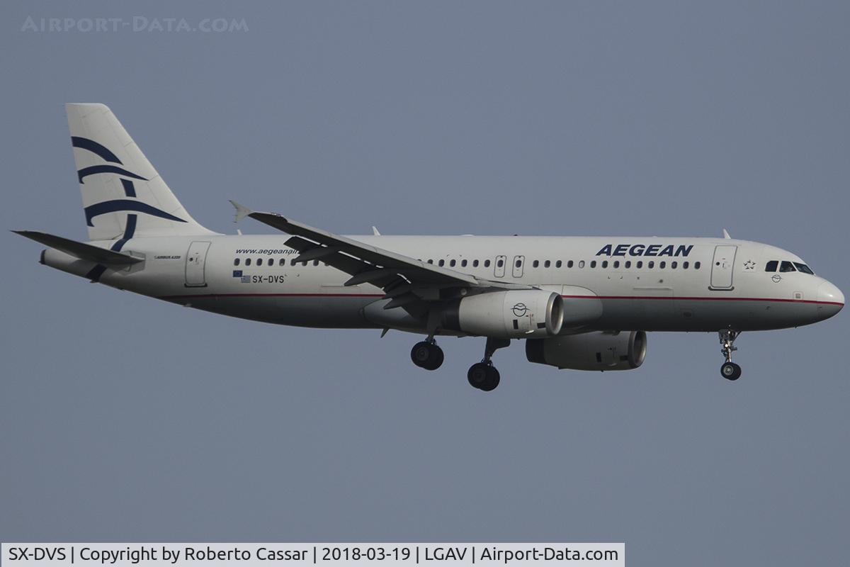 SX-DVS, 2008 Airbus A320-232 C/N 3709, Athens