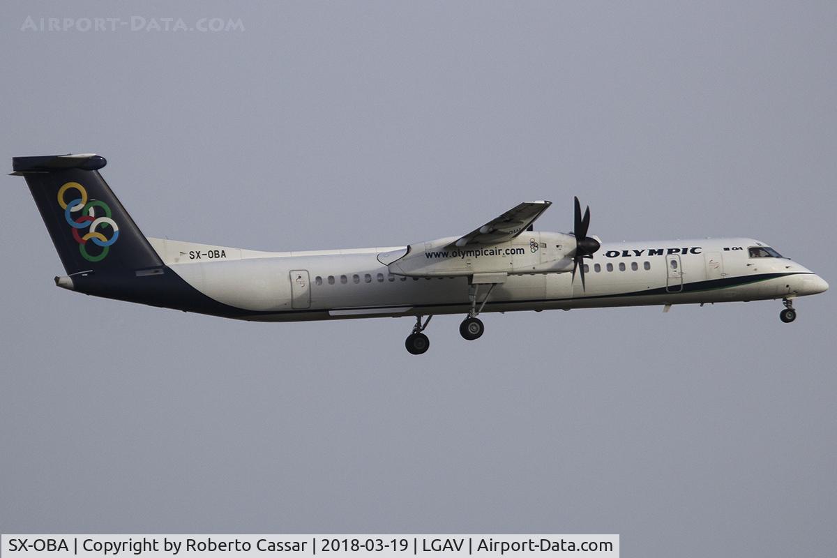 SX-OBA, 2009 De Havilland Canada DHC-8-402Q Dash 8 C/N 4267, Athens