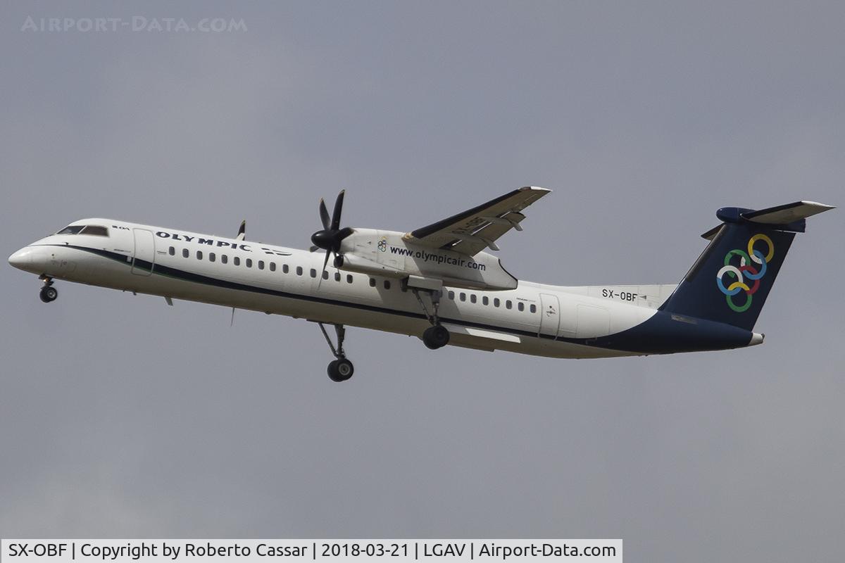 SX-OBF, 2010 De Havilland Canada DHC-8-402Q Dash 8 C/N 4318, Athens