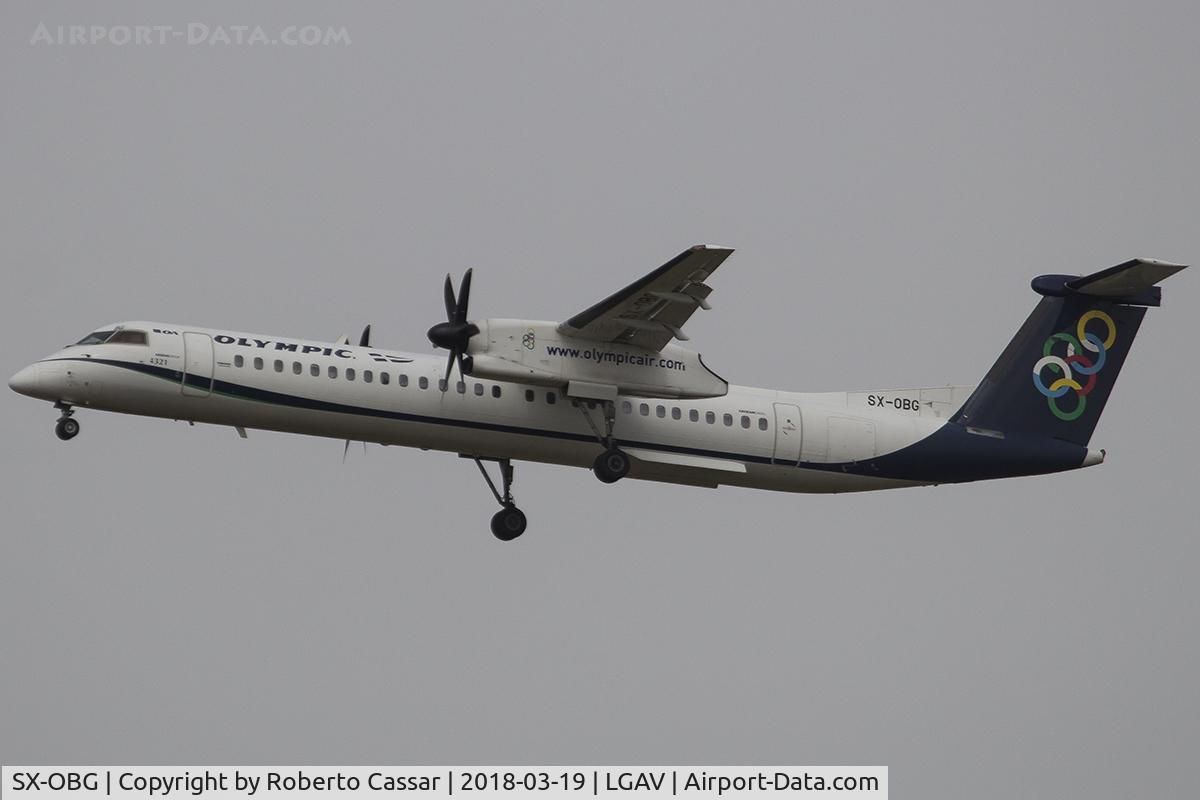 SX-OBG, 2010 De Havilland Canada DHC-8-402Q Dash 8 C/N 4321, Athens