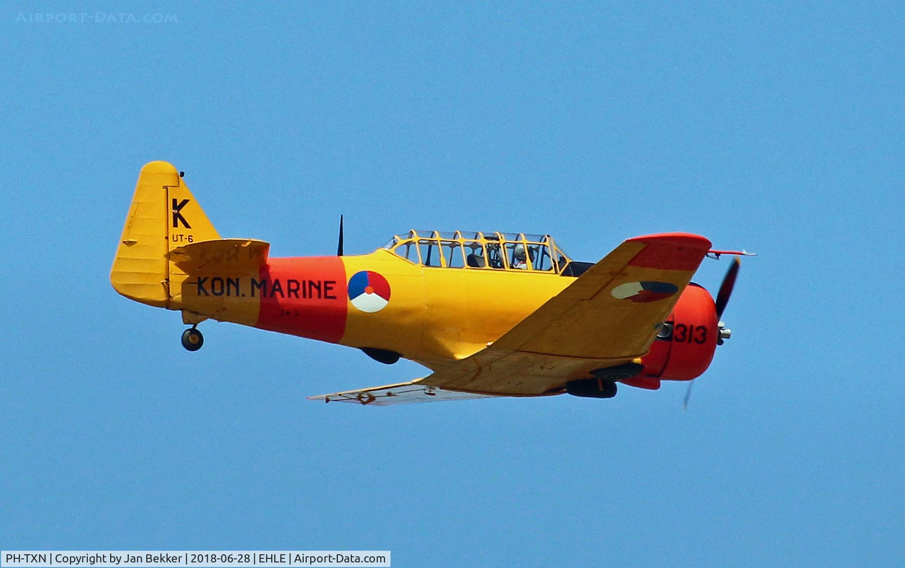 PH-TXN, 1941 North American AT-6A Texan C/N 78-6821, Lelystad Airport