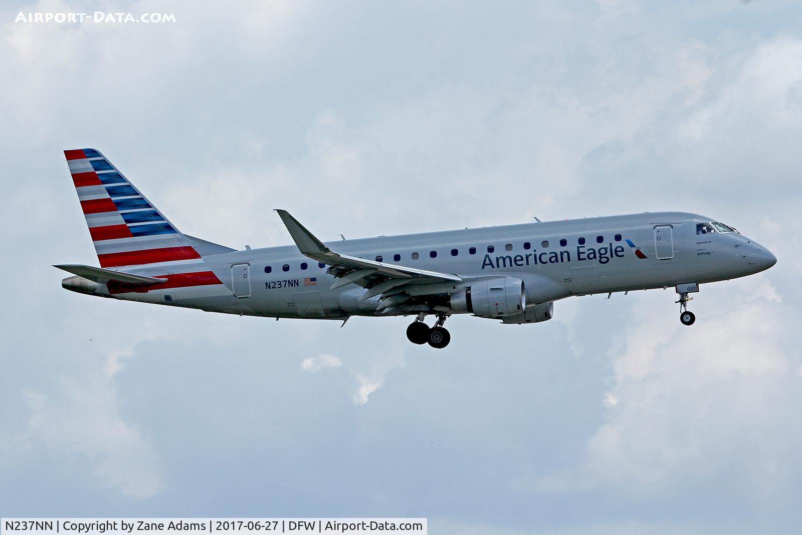 N237NN, 2016 Embraer 175LR (ERJ-170-200LR) C/N 17000575, At DFW Airport