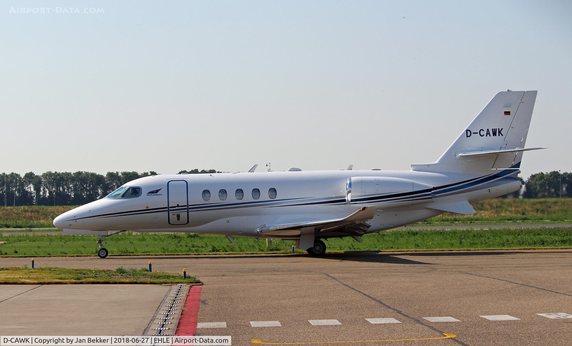D-CAWK, 2017 Cessna 680A Citation Latitude C/N 680A-0107, Lelystad Airport