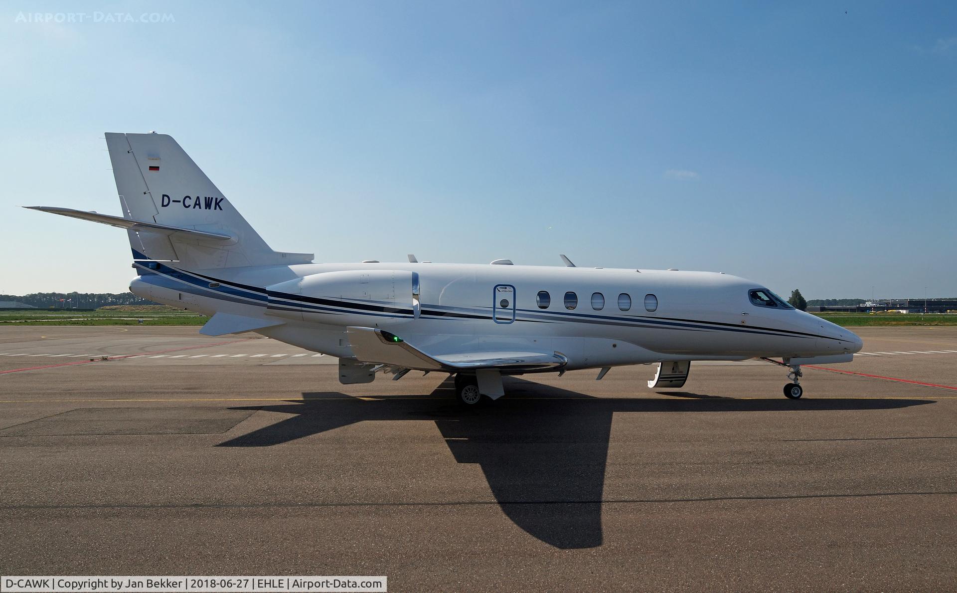 D-CAWK, 2017 Cessna 680A Citation Latitude C/N 680A-0107, Lelystad Airport