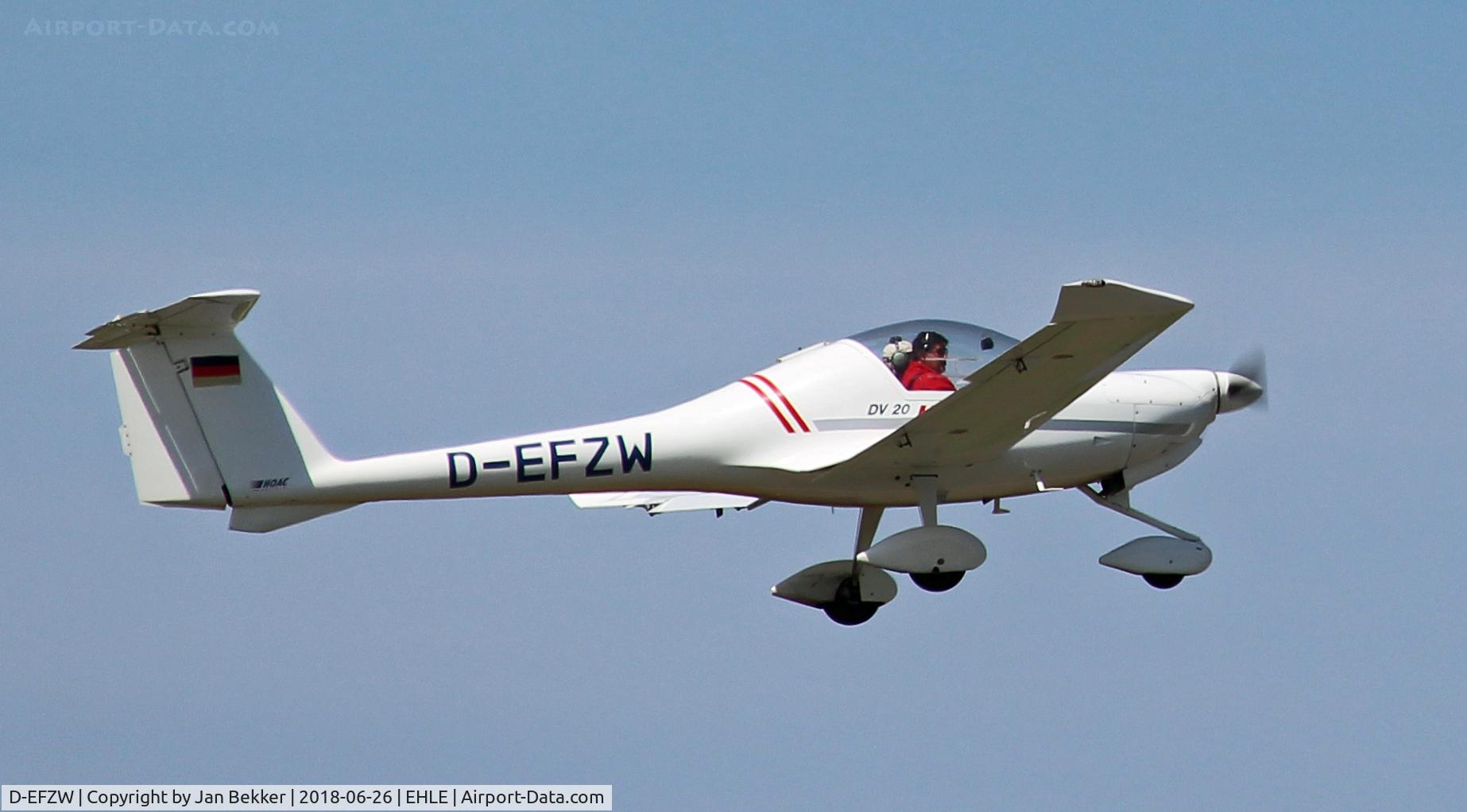 D-EFZW, Diamond DA-20A-1 Katana C/N 20061, Lelystad Airport