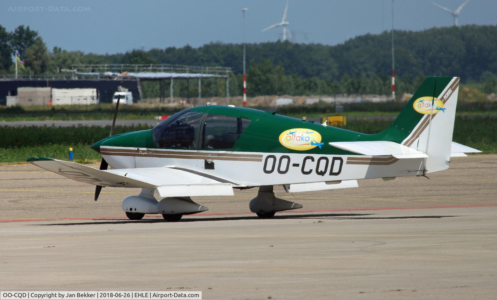OO-CQD, Robin DR-400-120 Dauphin 2+2 C/N 2273, Lelystad Airport