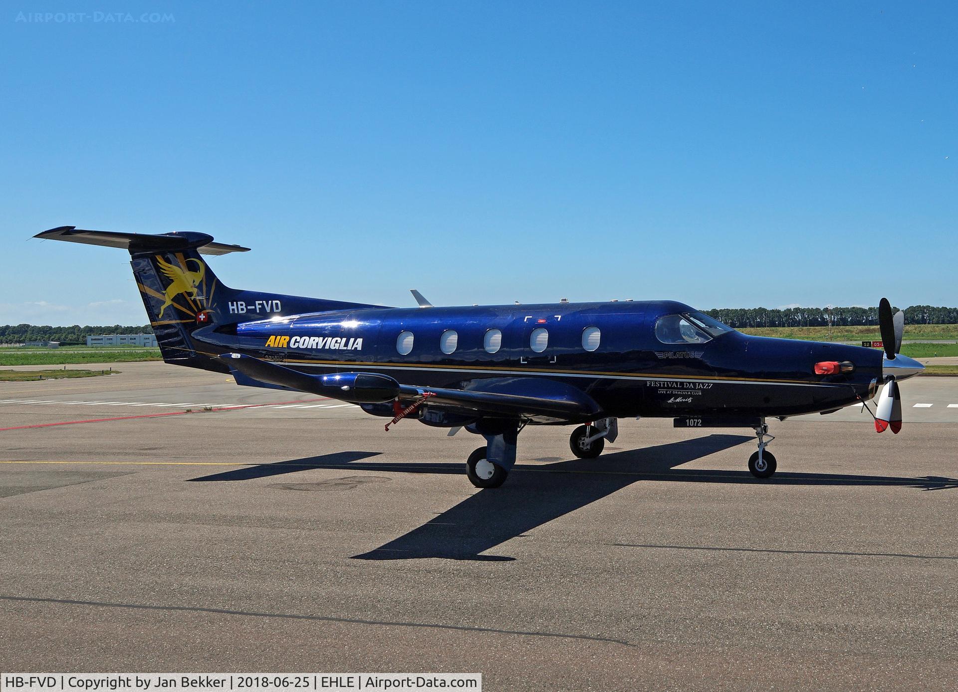 HB-FVD, 2008 Pilatus PC-12/47E C/N 1072, Lelystad Airport