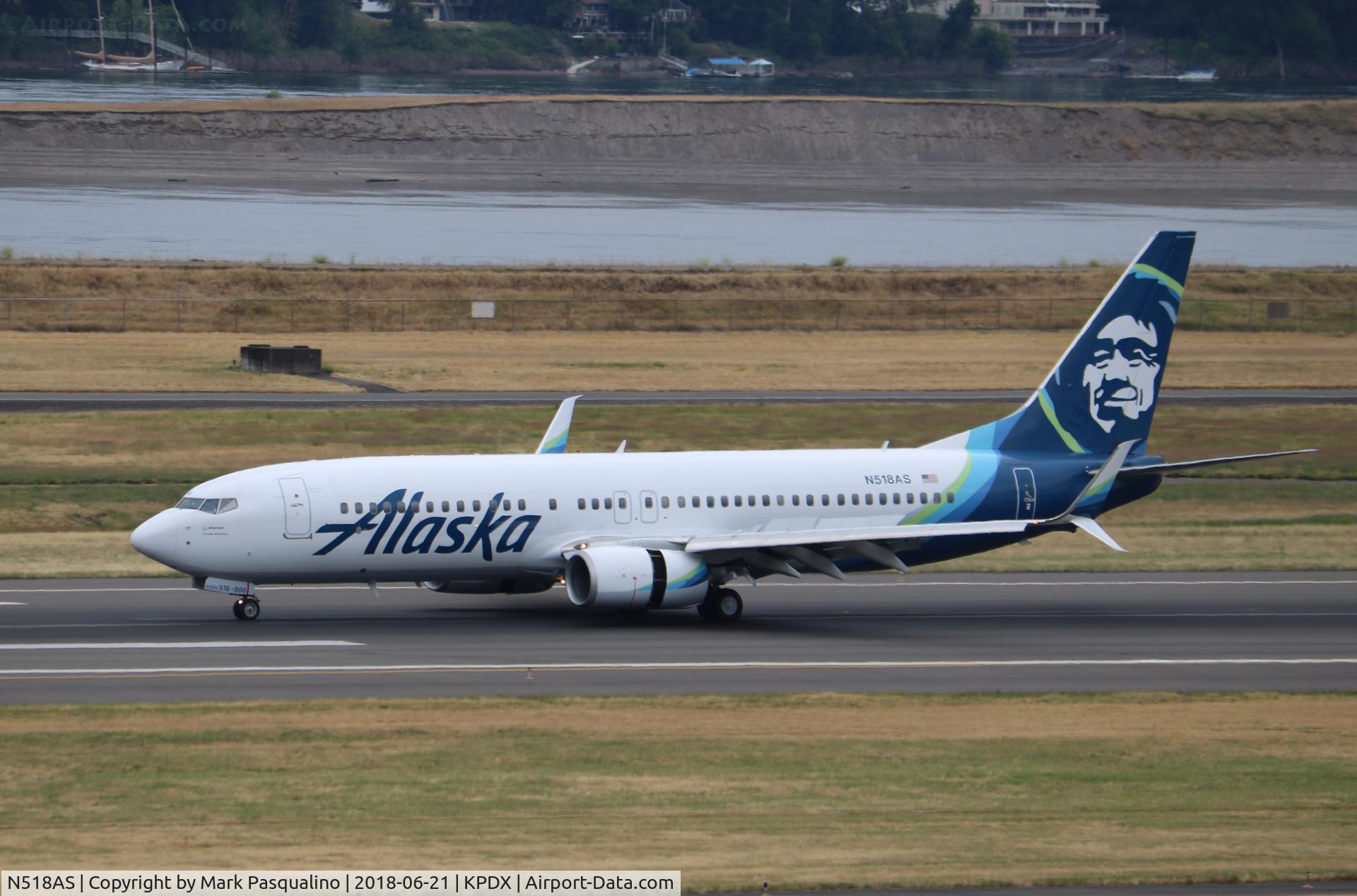 N518AS, 2008 Boeing 737-890 C/N 35693, Boeing 737-800
