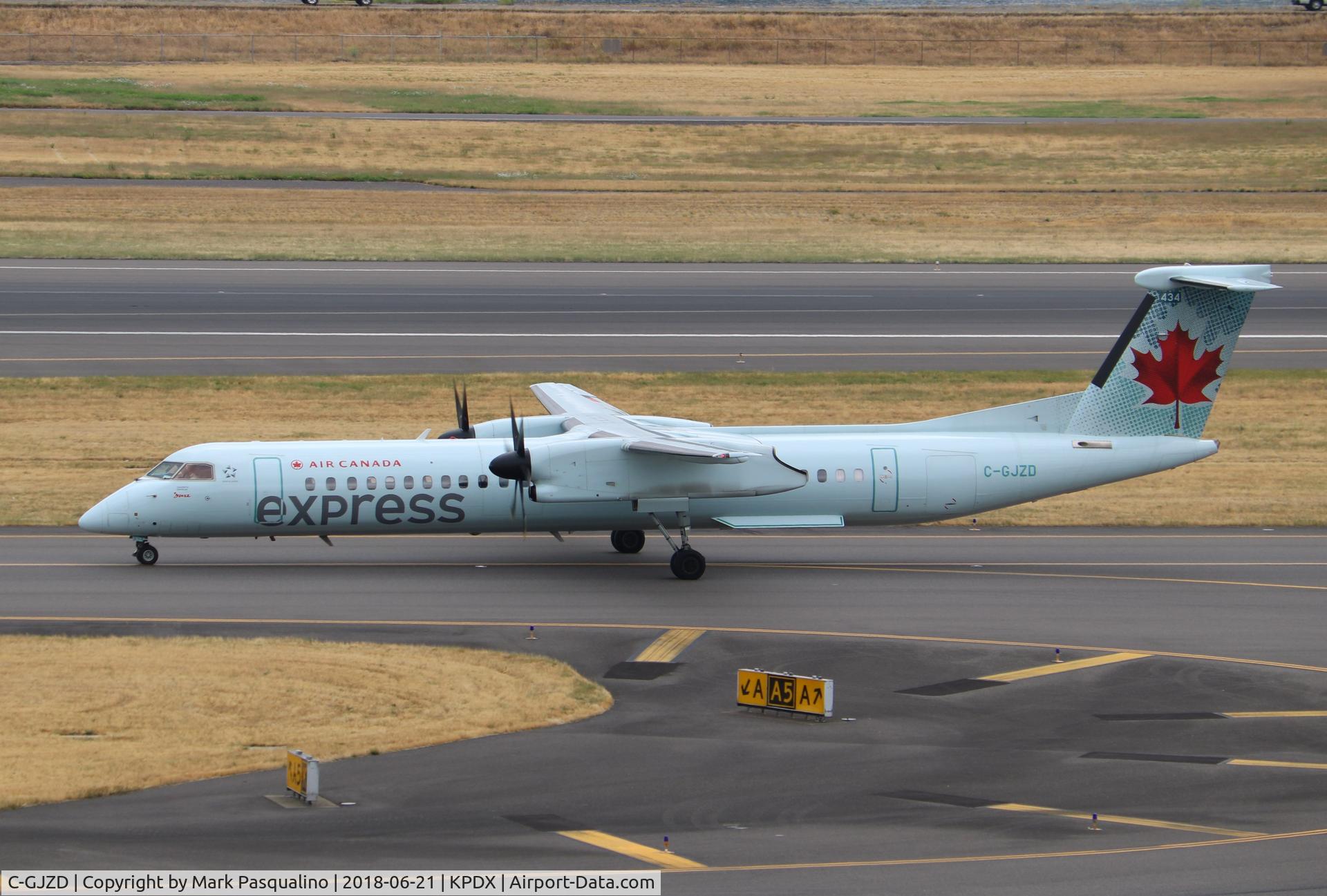 C-GJZD, 2016 De Havilland Canada DHC-8-402 Dash 8 C/N 4533, DHC-8-402