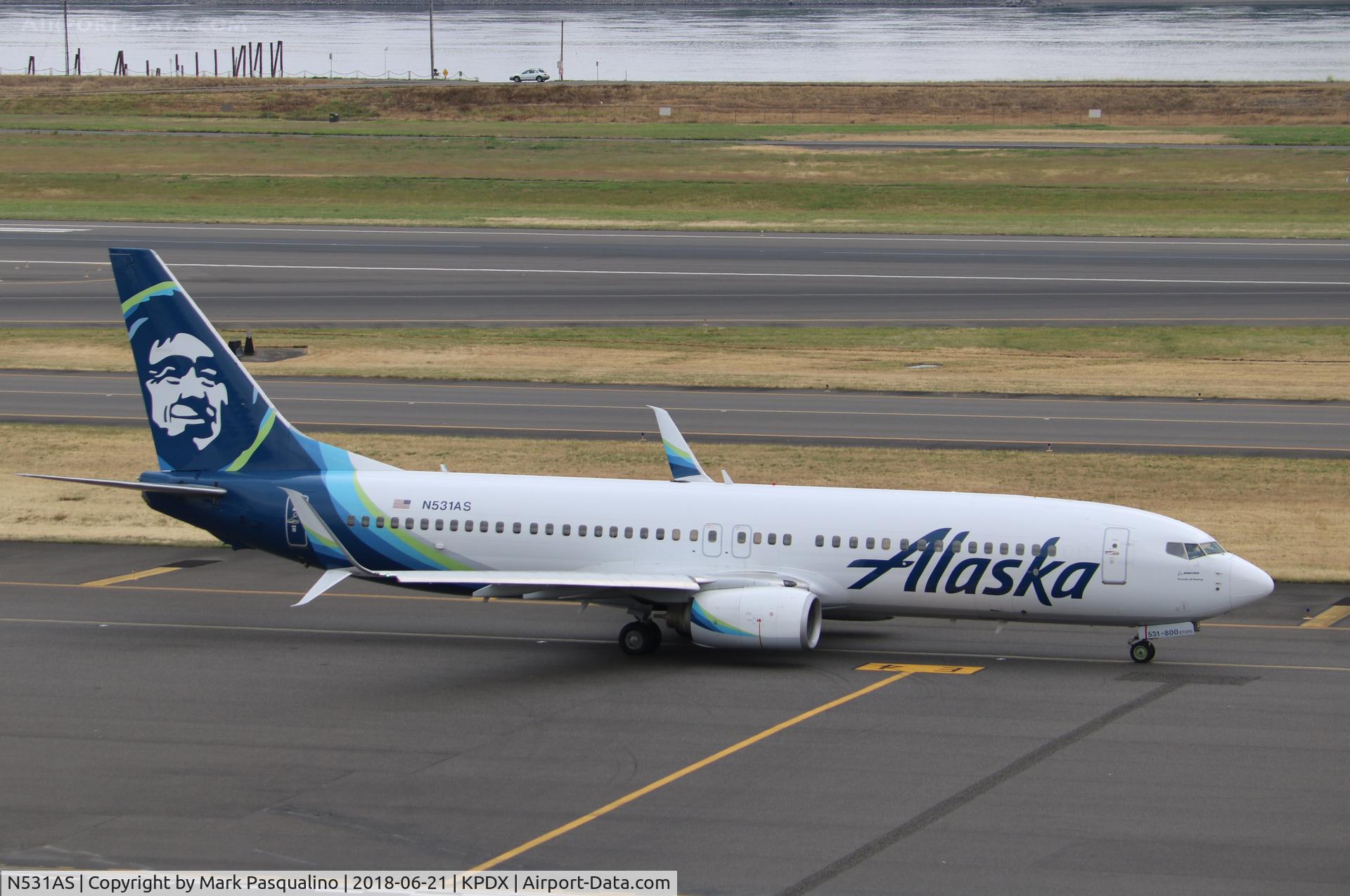 N531AS, 2010 Boeing 737-890 C/N 35199, Boeing 737-800