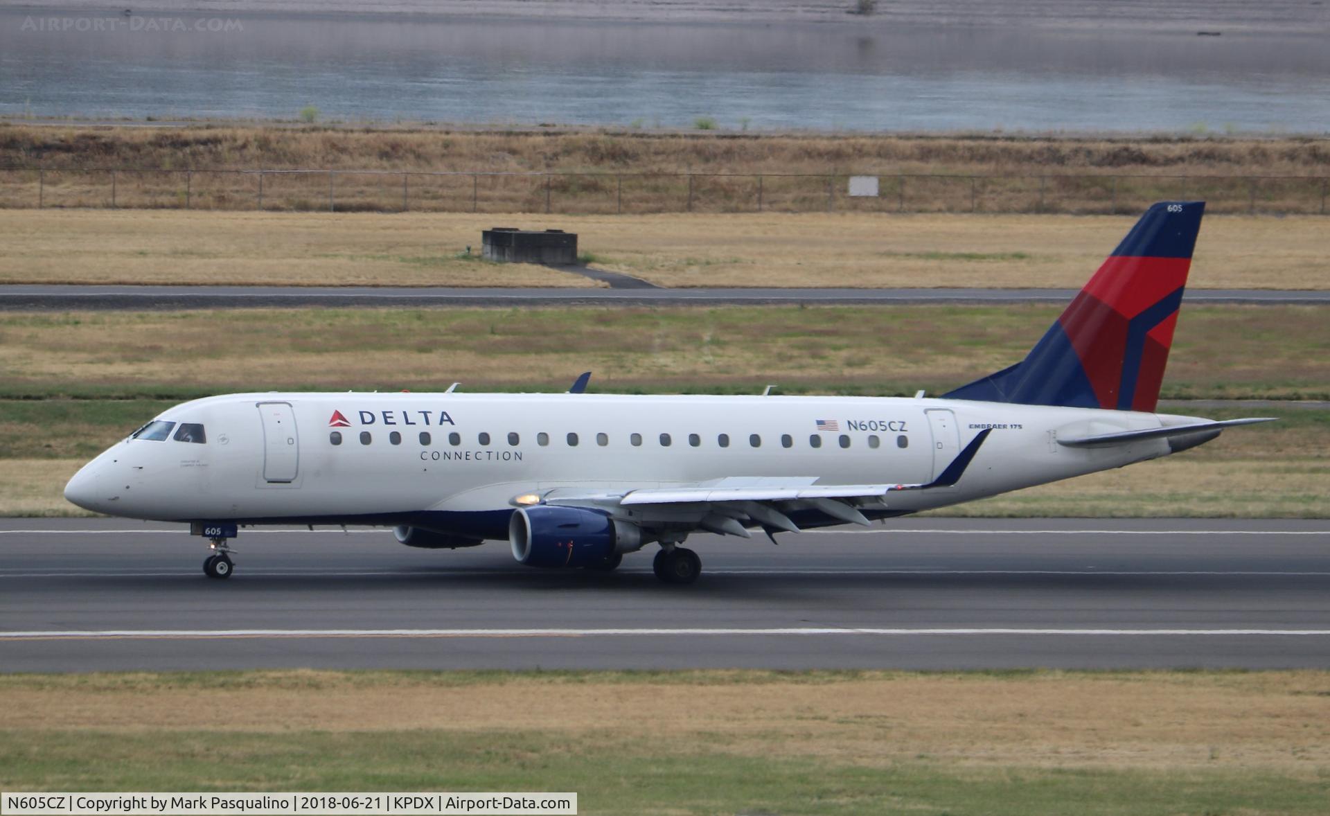N605CZ, 2007 Embraer 175LR (ERJ-170-200LR) C/N 17000186, ERJ 170-200 LR
