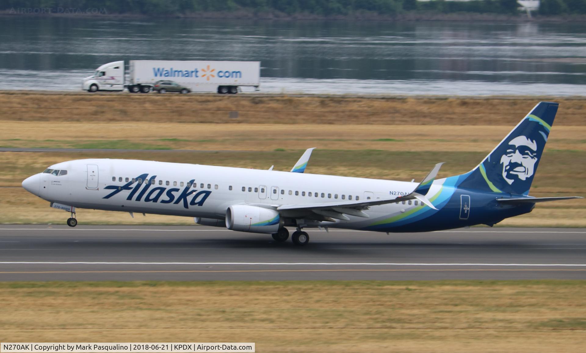 N270AK, 2017 Boeing 737-990/ER C/N 44111, Boeing 737-900ER