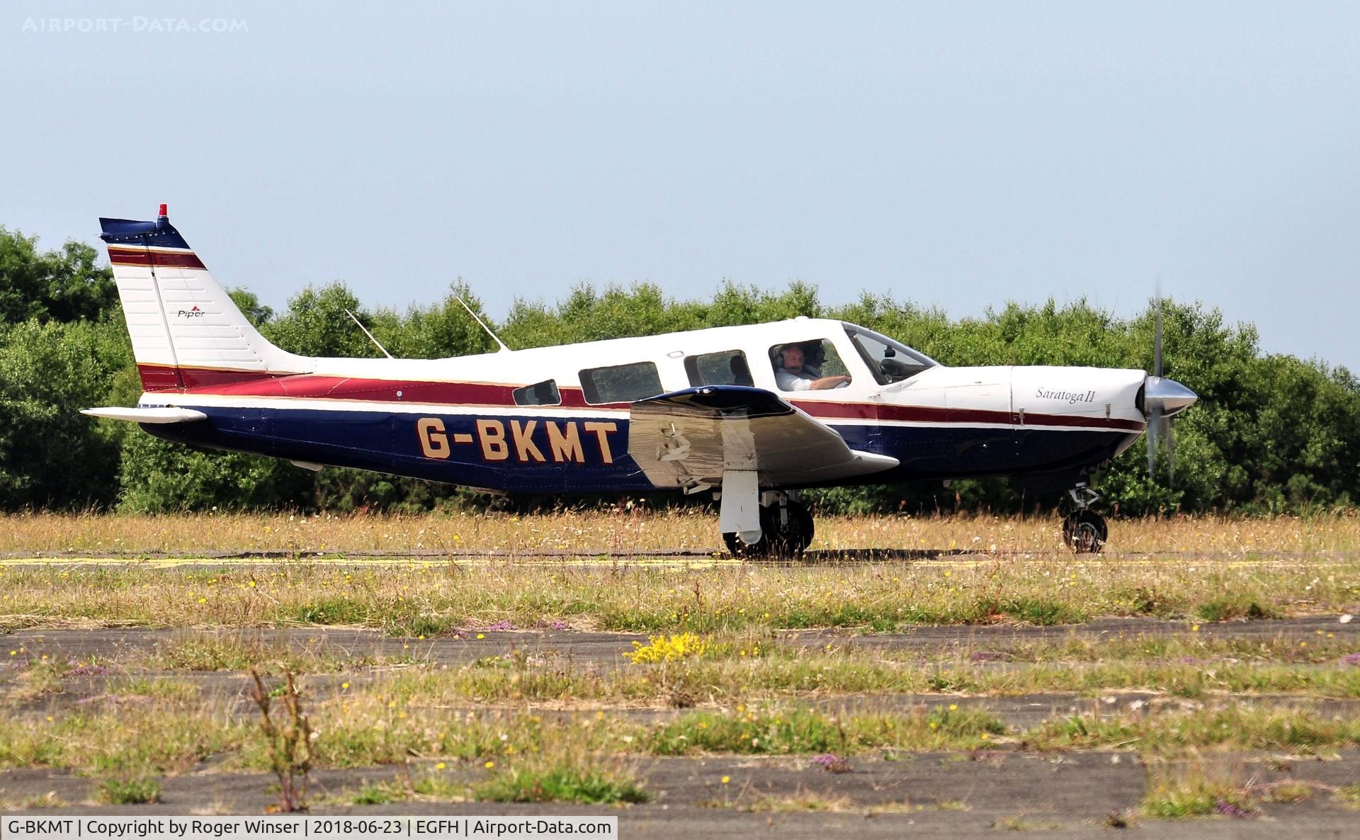 G-BKMT, 1981 Piper PA-32R-301 Saratoga SP C/N 32R-8213013, Resident Saratoga SP.