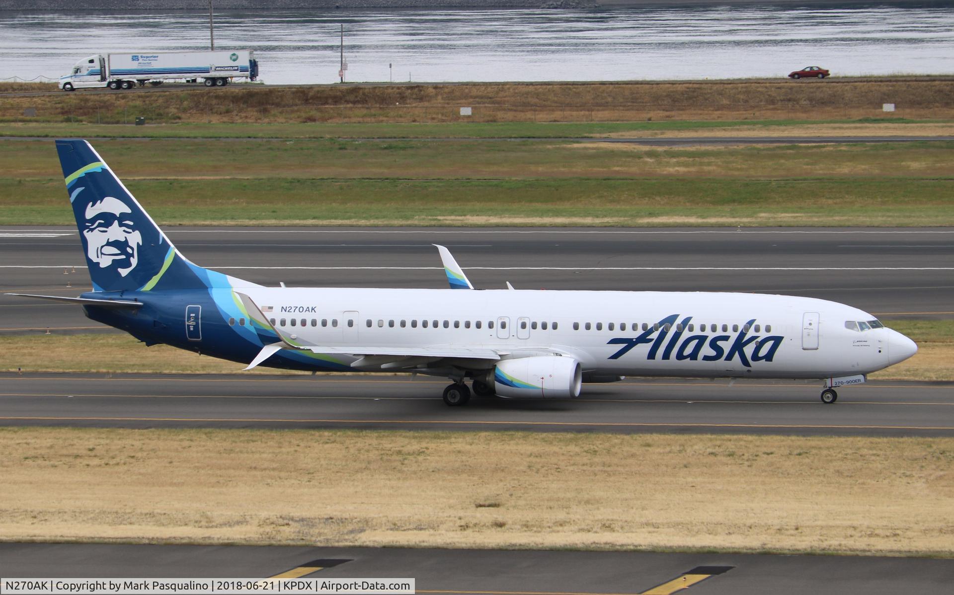 N270AK, 2017 Boeing 737-990/ER C/N 44111, Boeing 737-900ER