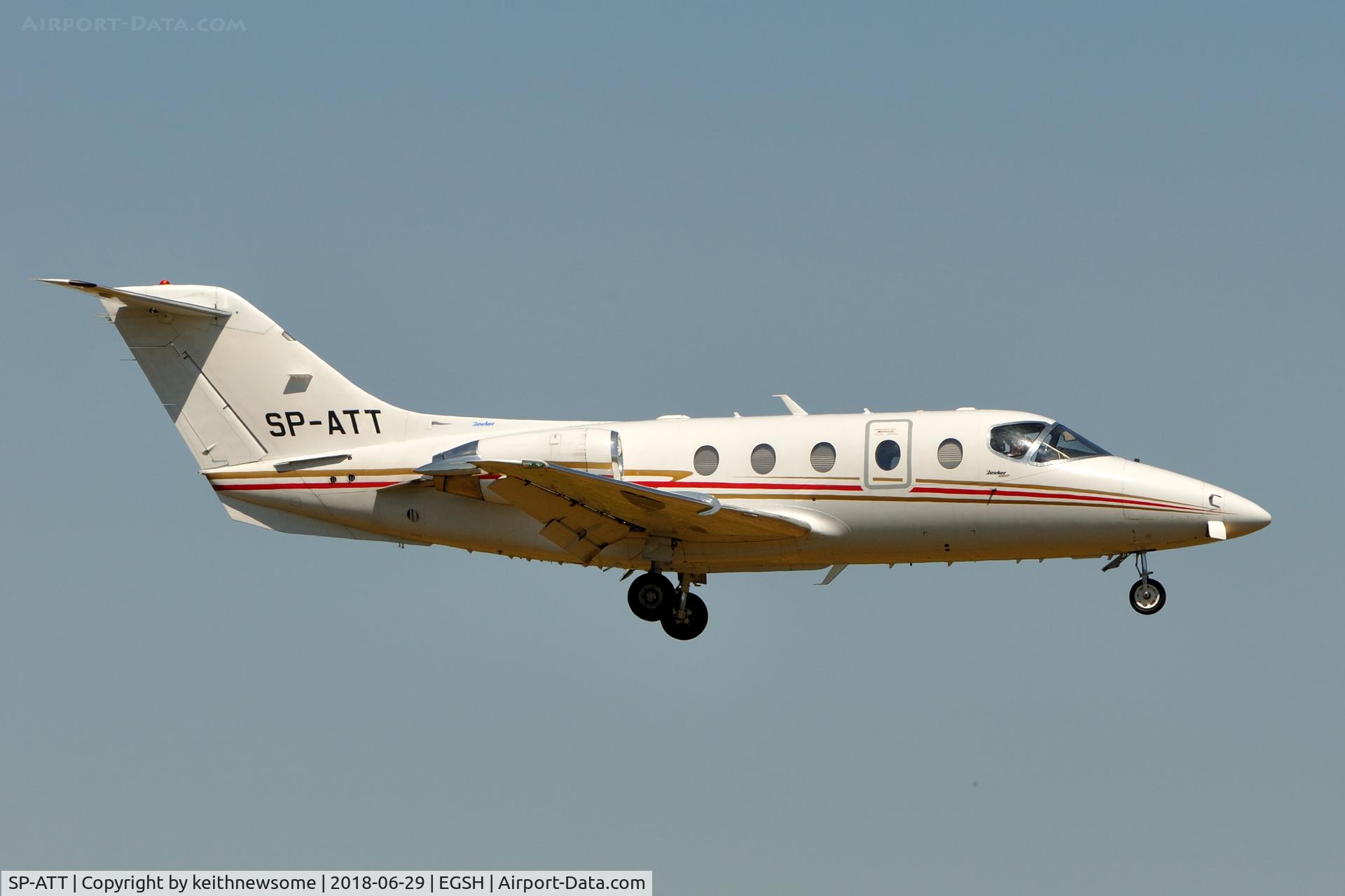 SP-ATT, 2006 Raytheon Beechjet 400A C/N RK-480, Nice Visitor.