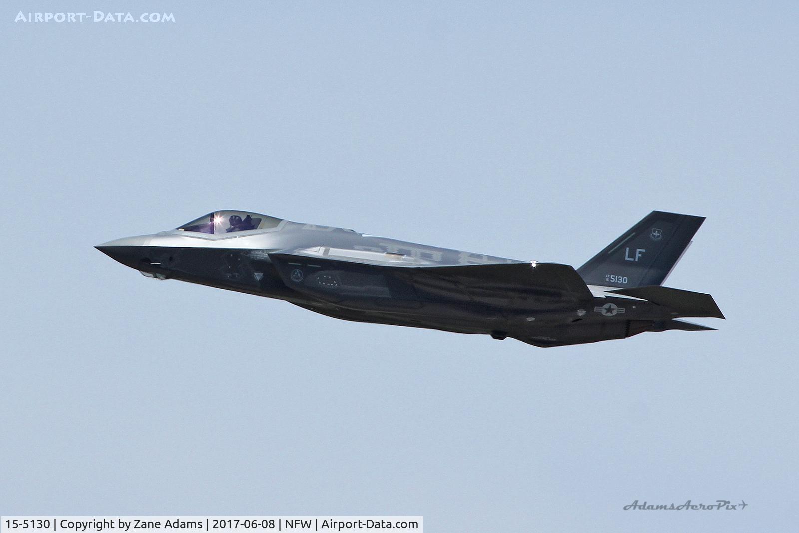 15-5130, 2017 Lockheed Martin F-35A Lightning II C/N AF-121, Departing NAS Fort Worth