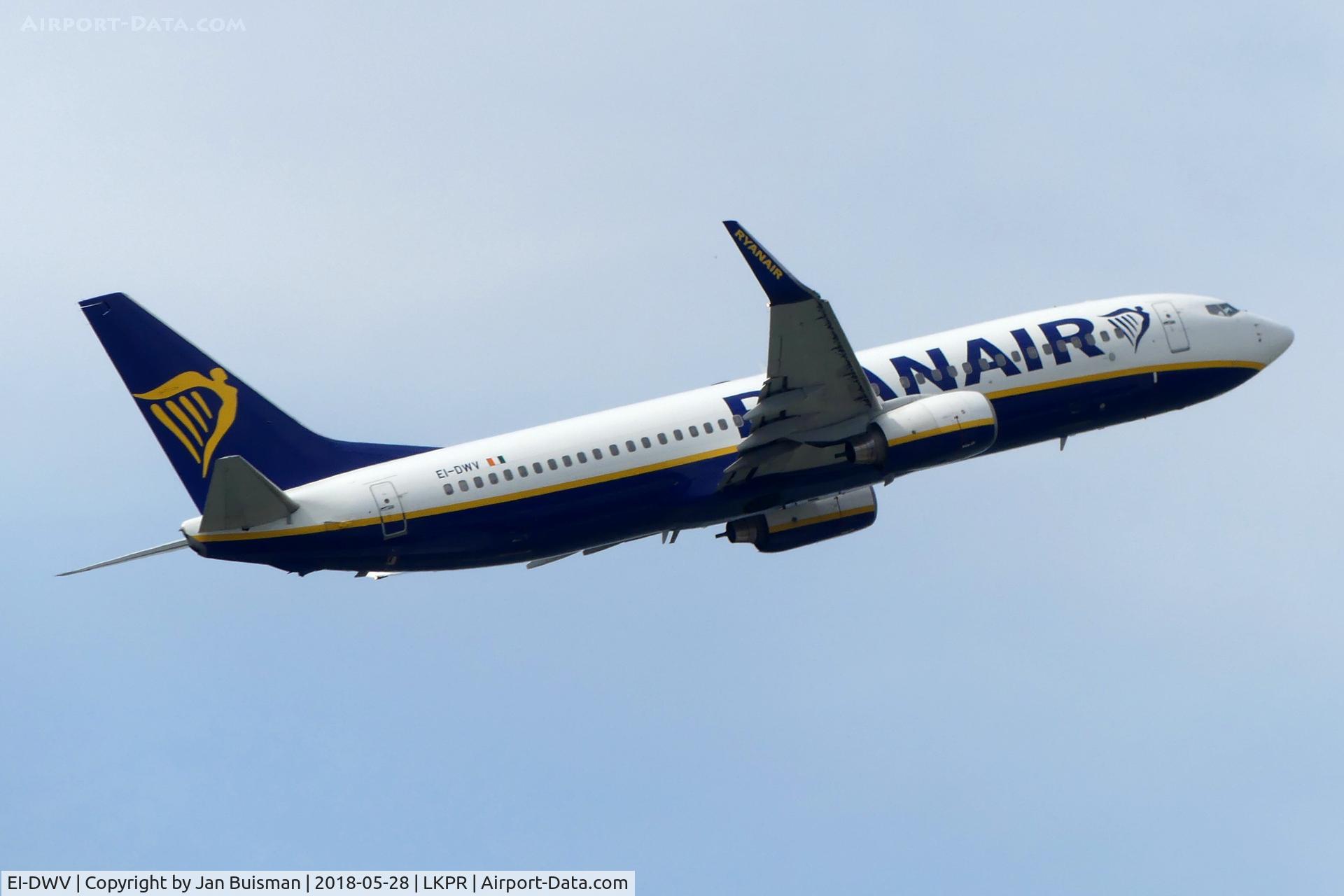 EI-DWV, 2008 Boeing 737-8AS C/N 33627, Ryanair