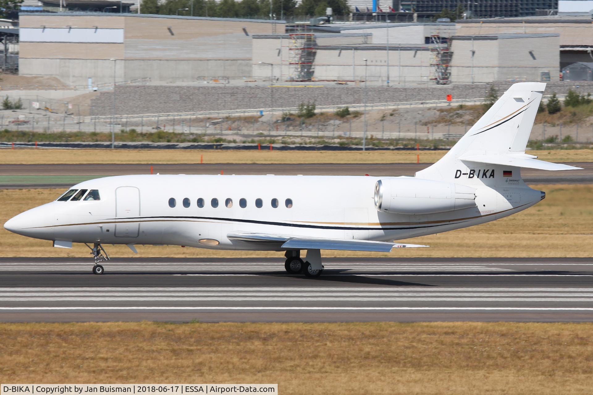 D-BIKA, 2006 Dassault Falcon 2000EX C/N 76, ACM Air Charter