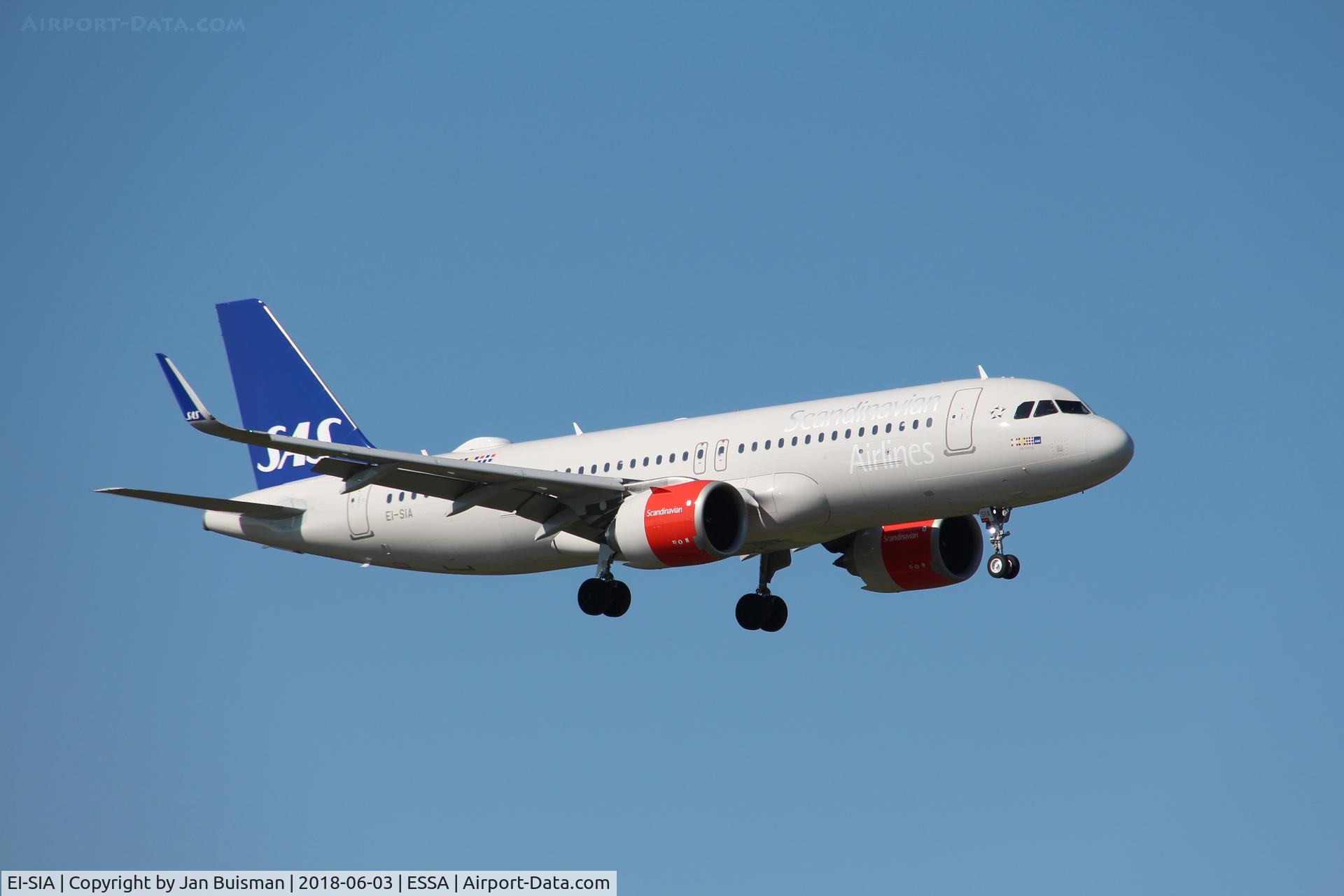 EI-SIA, 2017 Airbus A320-251N C/N 7897, SAS Ireland