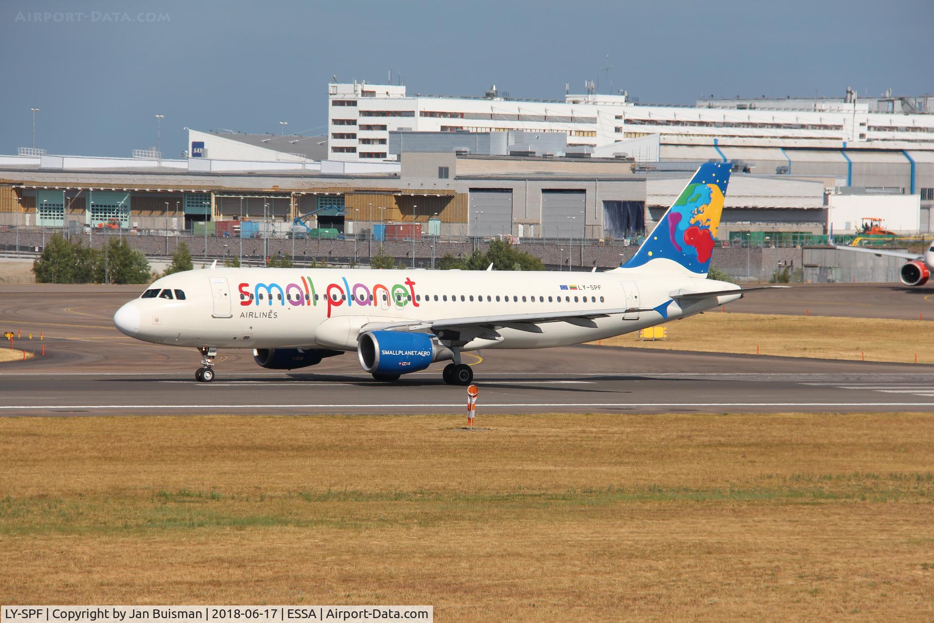 LY-SPF, 1999 Airbus A320-214 C/N 967, Small Planet Airlines