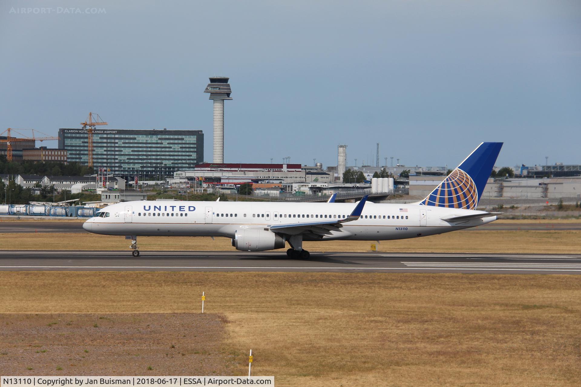 N13110, 1994 Boeing 757-224 C/N 27300, United Airlines