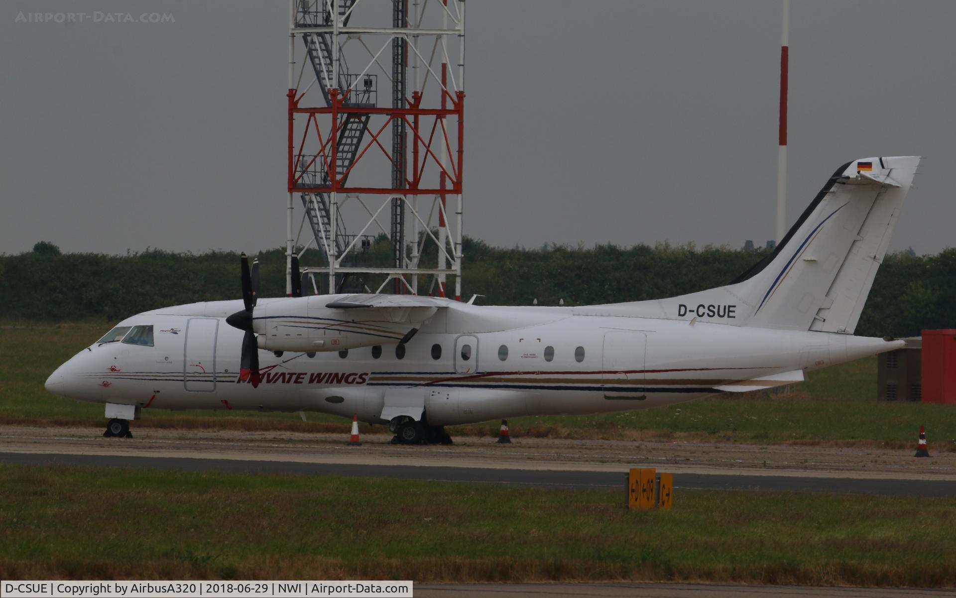D-CSUE, Dornier 328-110 C/N 3019, Parked on stand 7