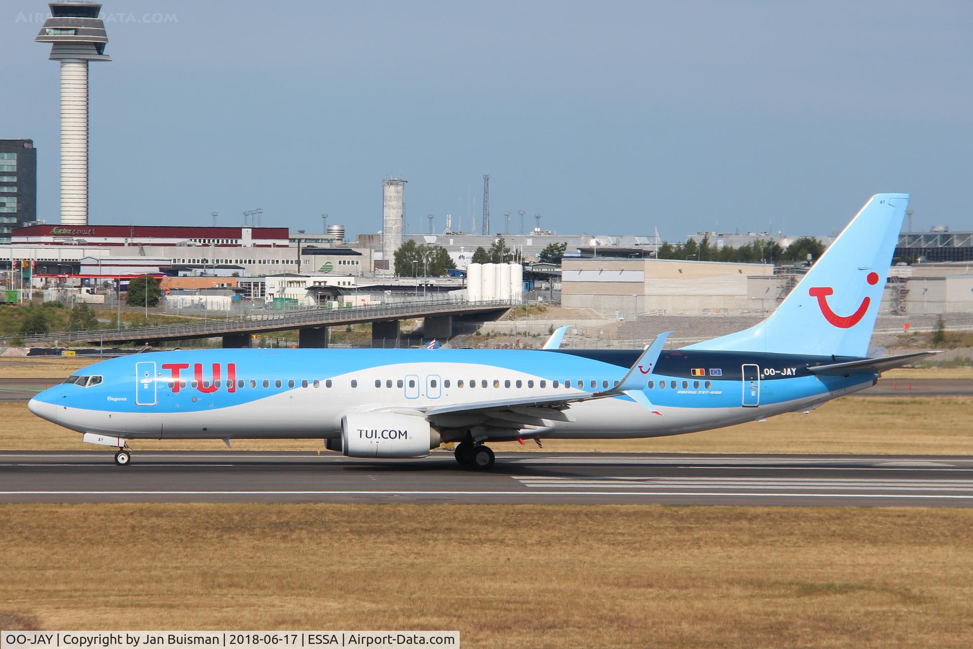 OO-JAY, 2013 Boeing 737-8K5 C/N 40944, TUI Belgium