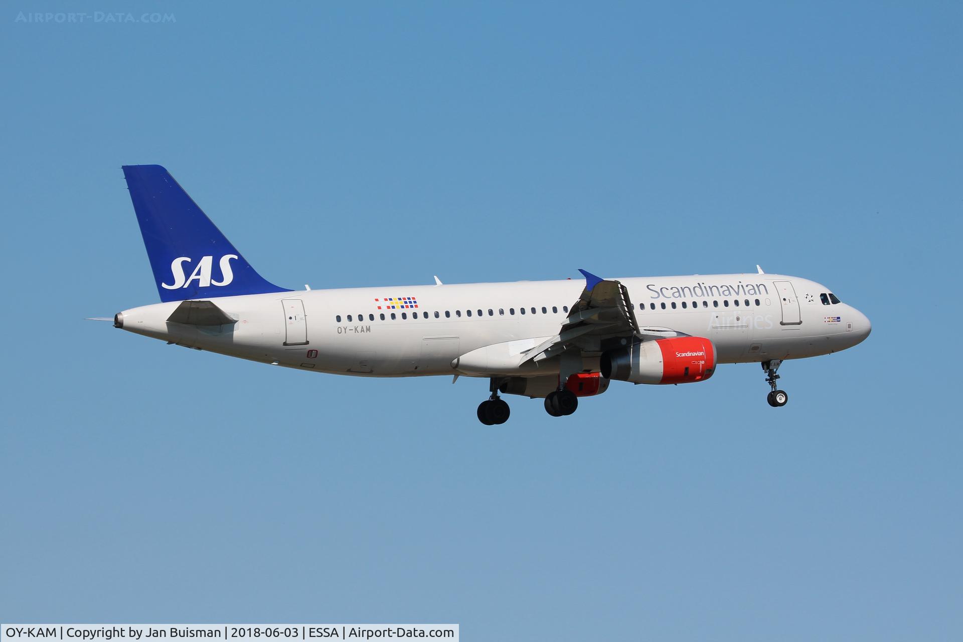 OY-KAM, 2006 Airbus A320-232 C/N 2911, SAS