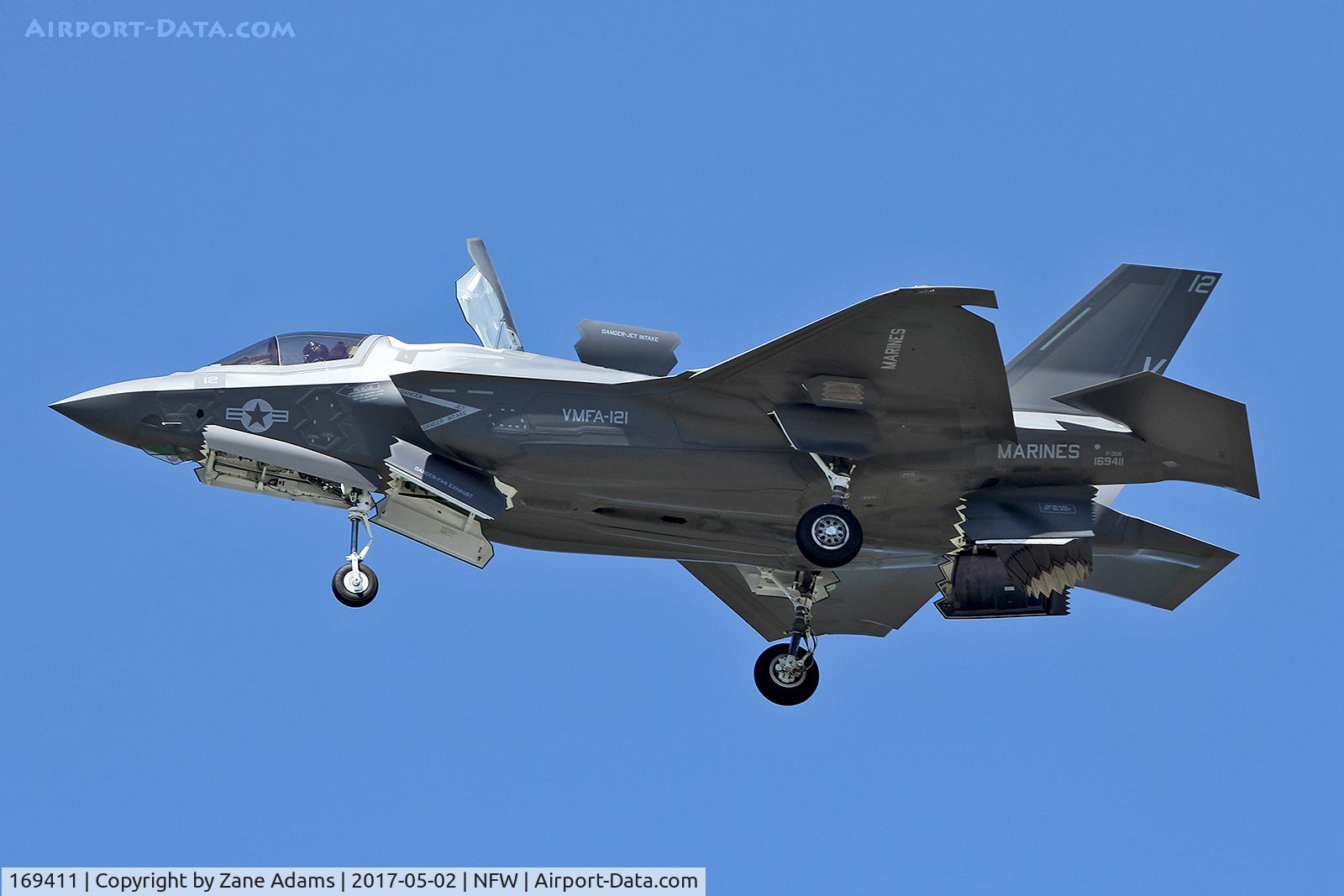 169411, 2017 Lockheed Martin F-35B Lightning II C/N BF-56, Departing NAS Fort Worth